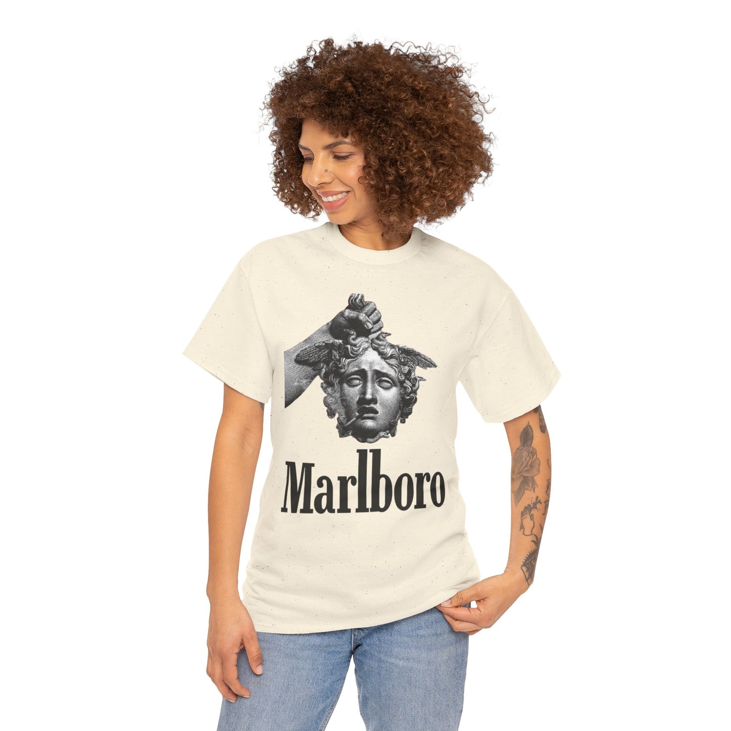 Artistic Marlboro Design - Unisex Cool Shirt Design