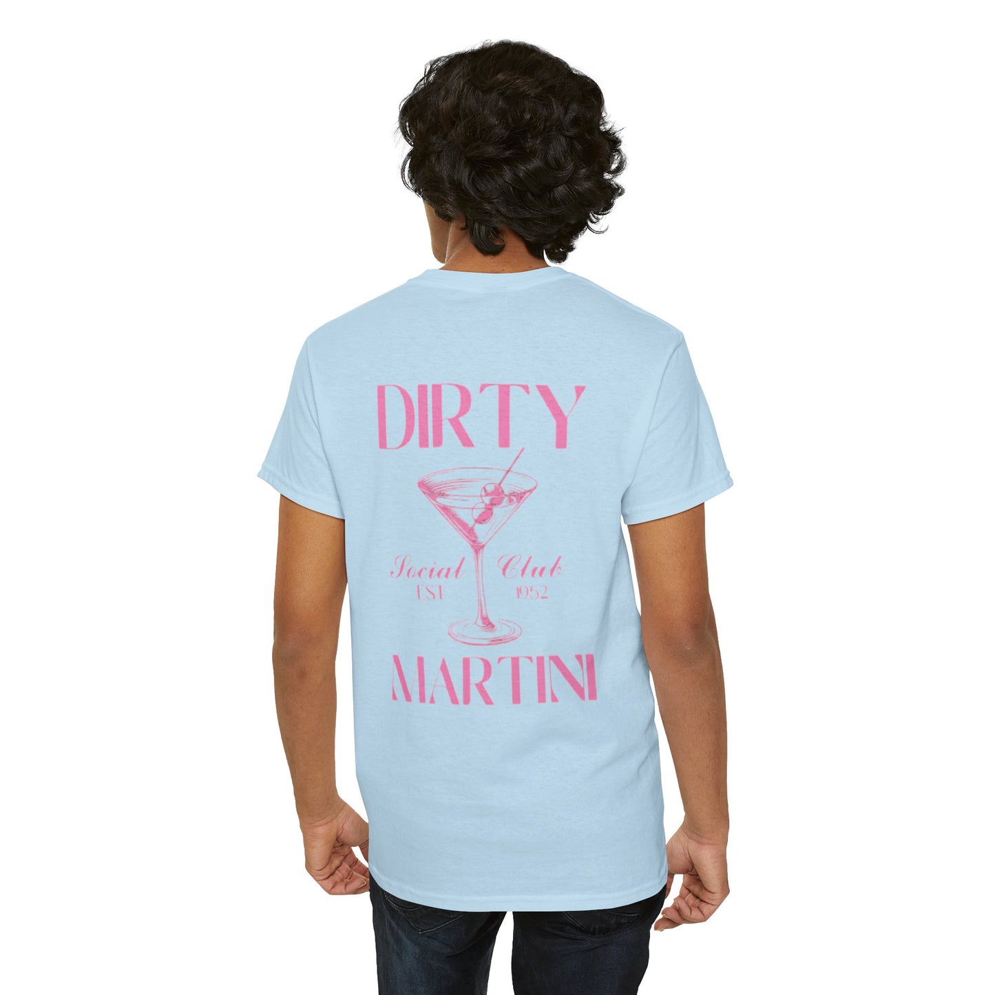 Martini Club Unisex Tee - Cute Cocktail Design