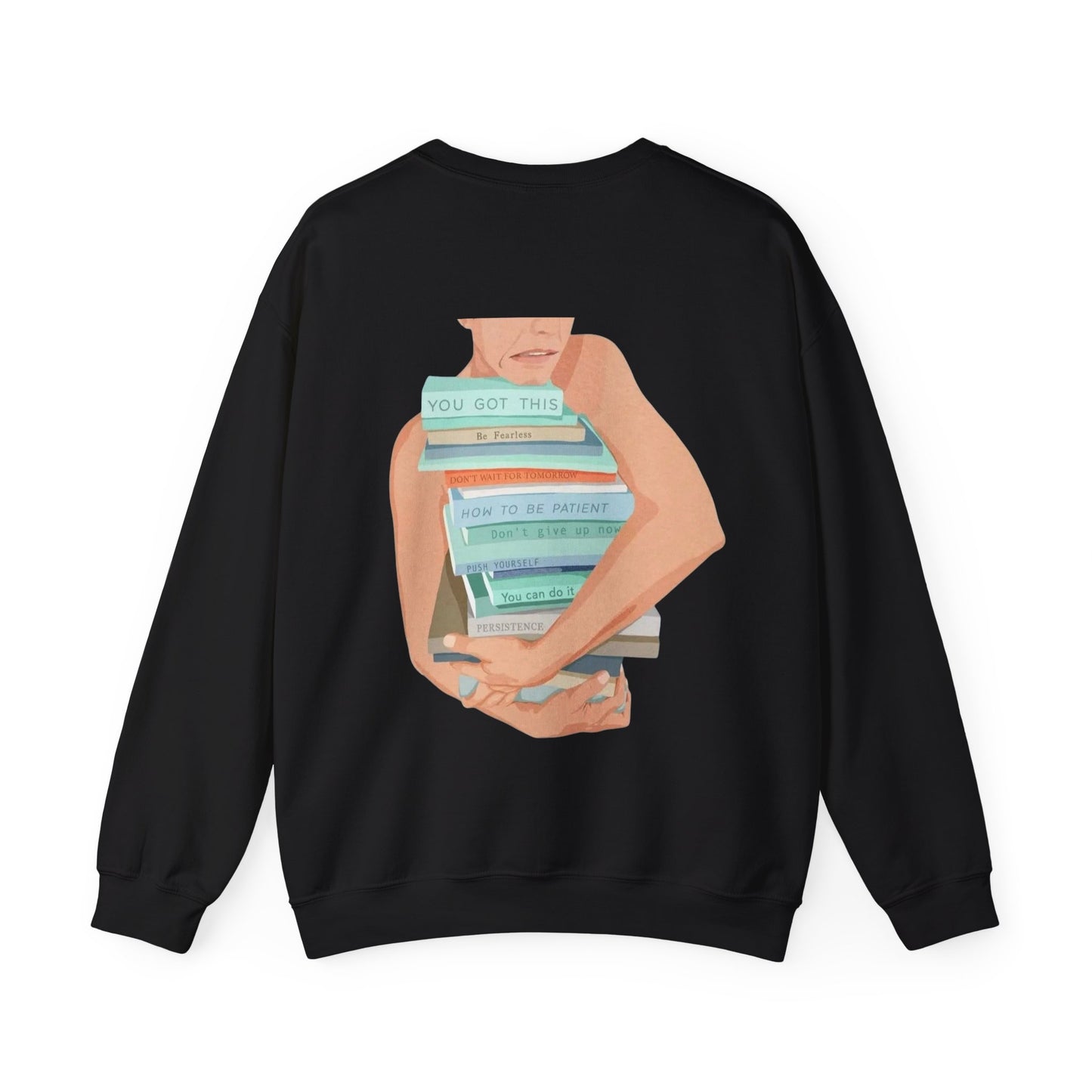 Persistence & Patience – Motivational Typography Sweatshirt