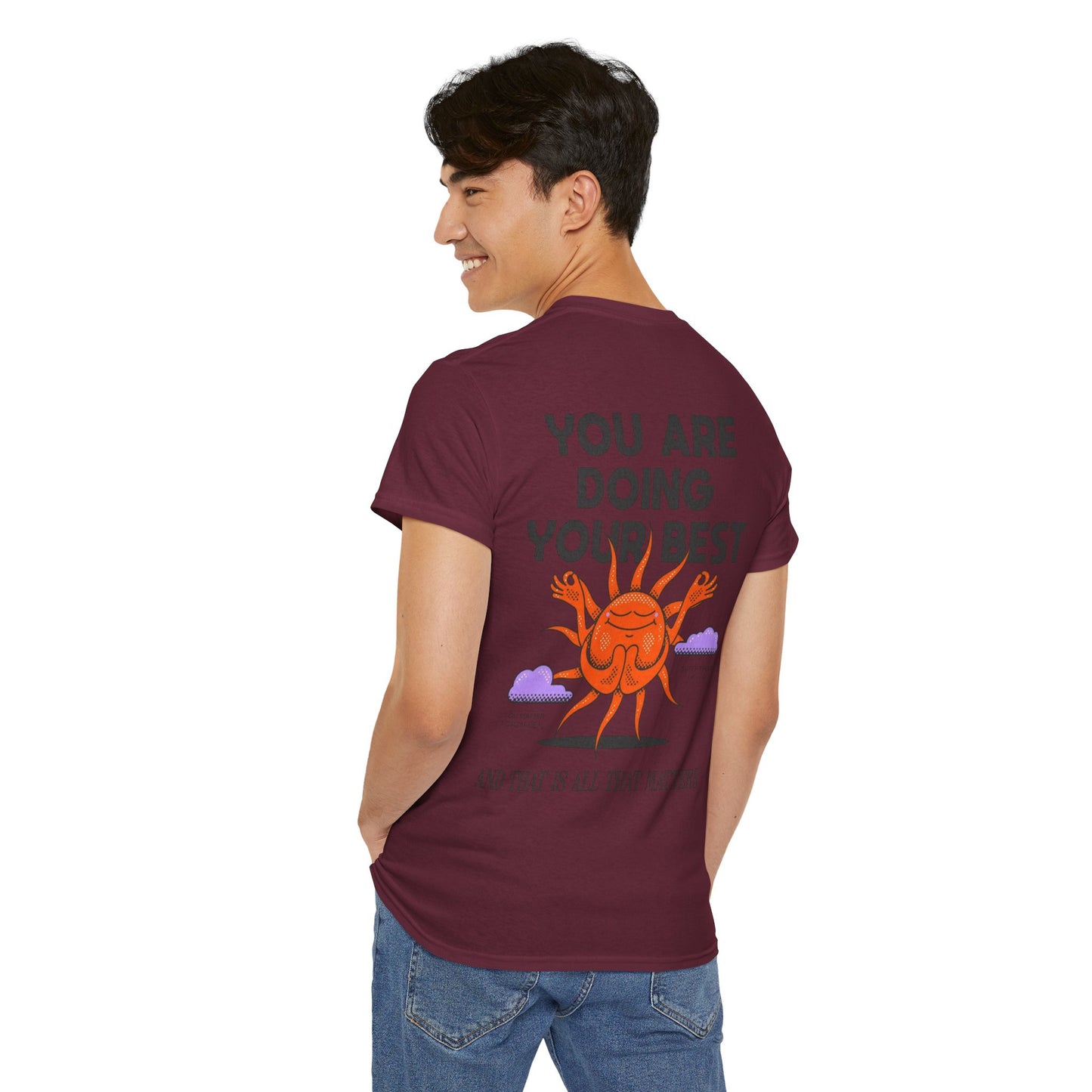 Motivational Tee - ''you are doing your best'' Noted on Sky Design