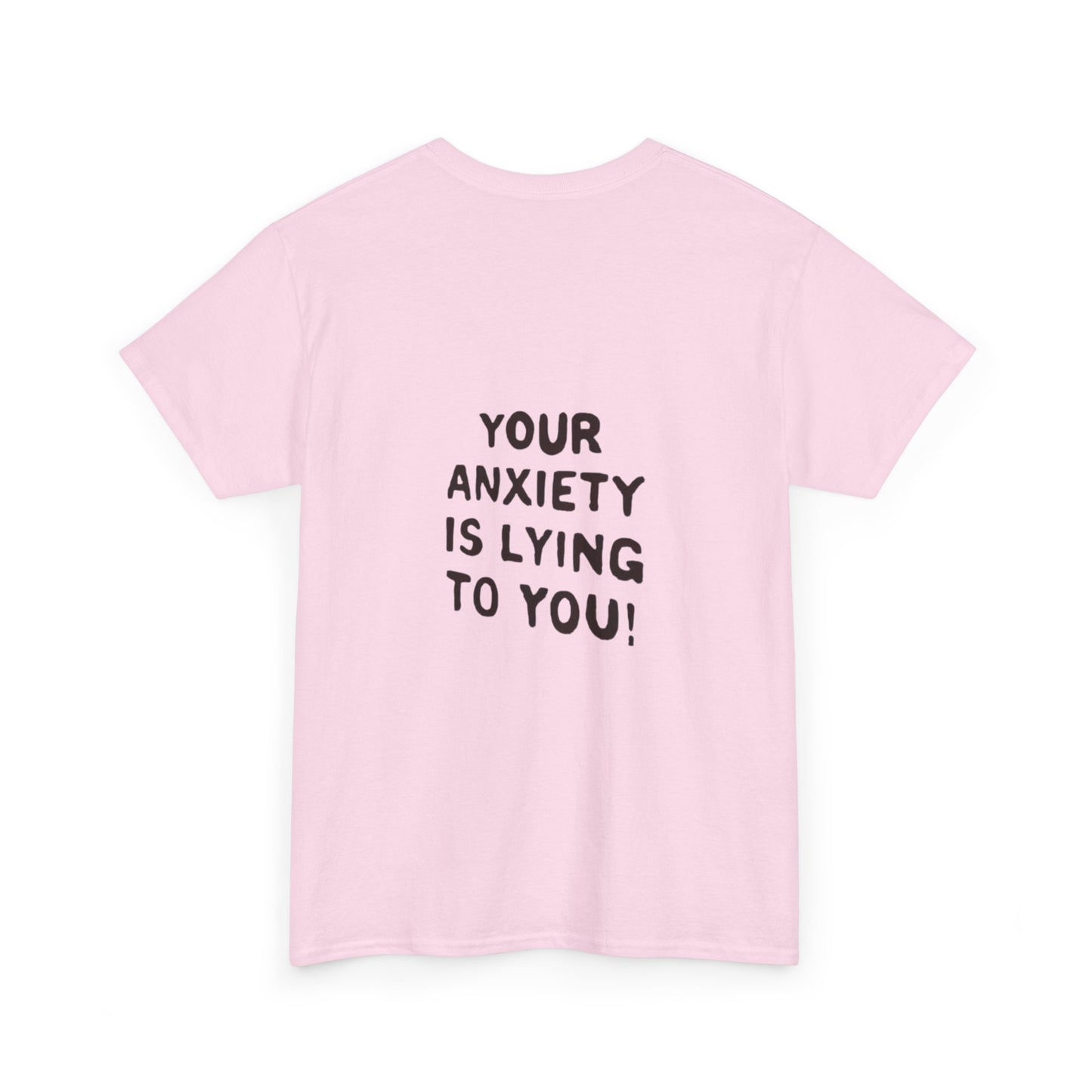 Anxiety Awareness Unisex Tee - Cool & Direct Statement T-shirt