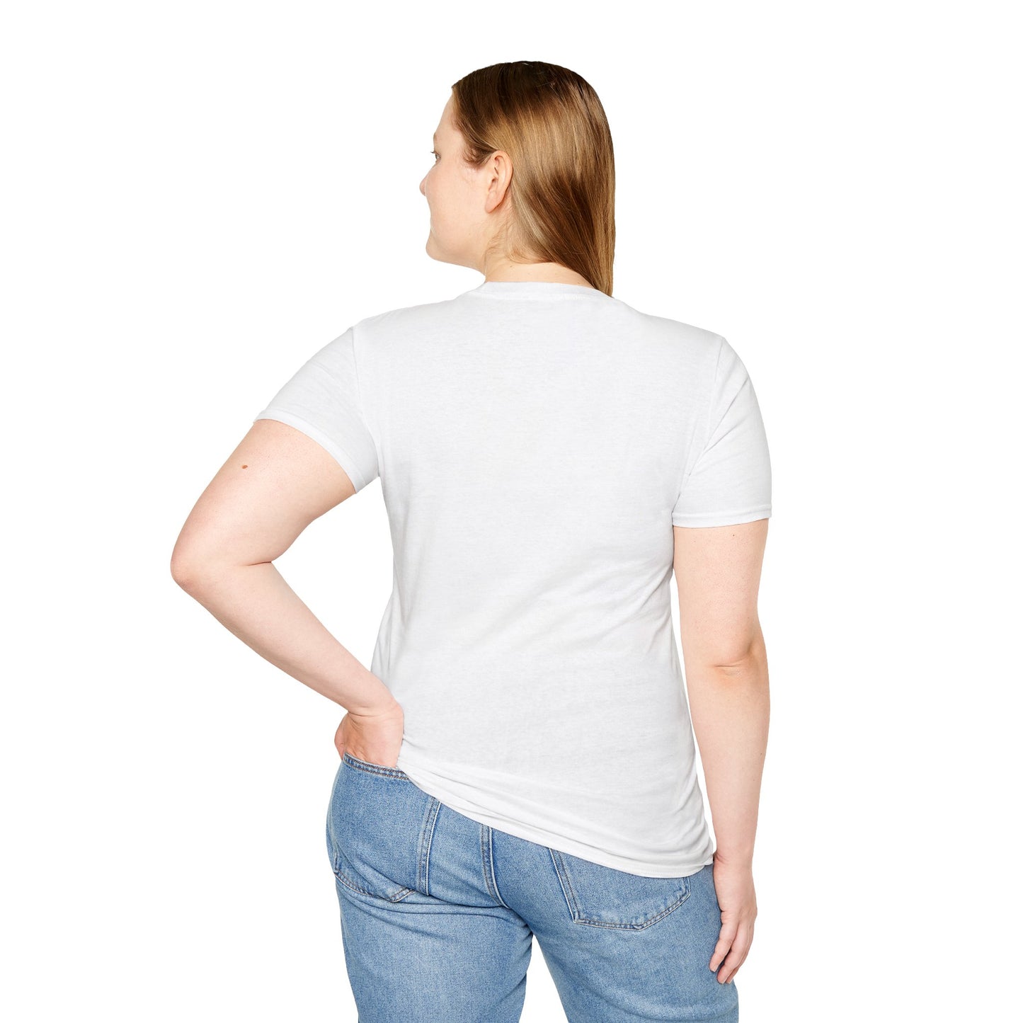 Casual Unisex Softstyle T-Shirt - "JE M'EN FOUS" Statement Tee