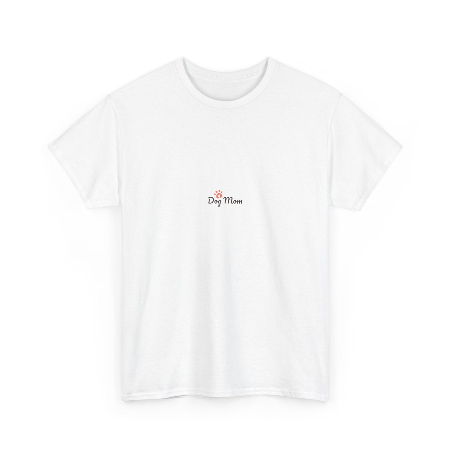 Unisex Heavy Cotton Tee - Cute Design for Dog Moms