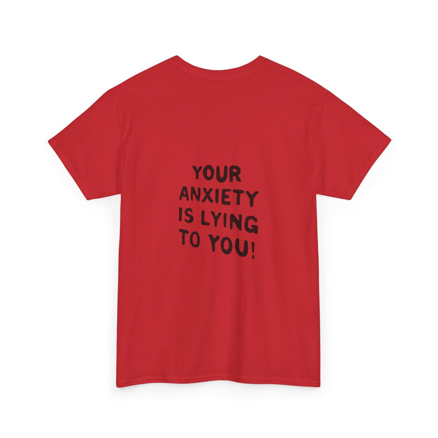 Anxiety Awareness Unisex Tee - Cool & Direct Statement T-shirt