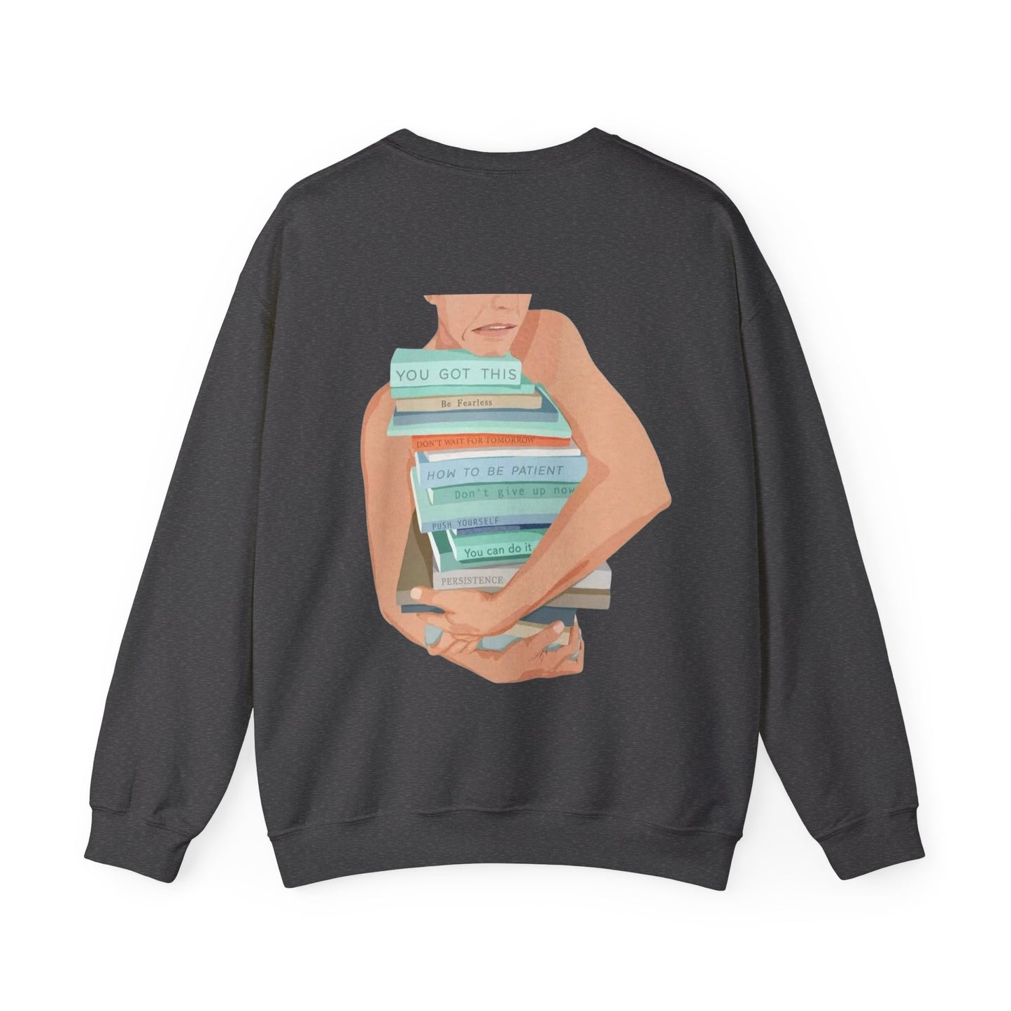 Persistence & Patience – Motivational Typography Sweatshirt
