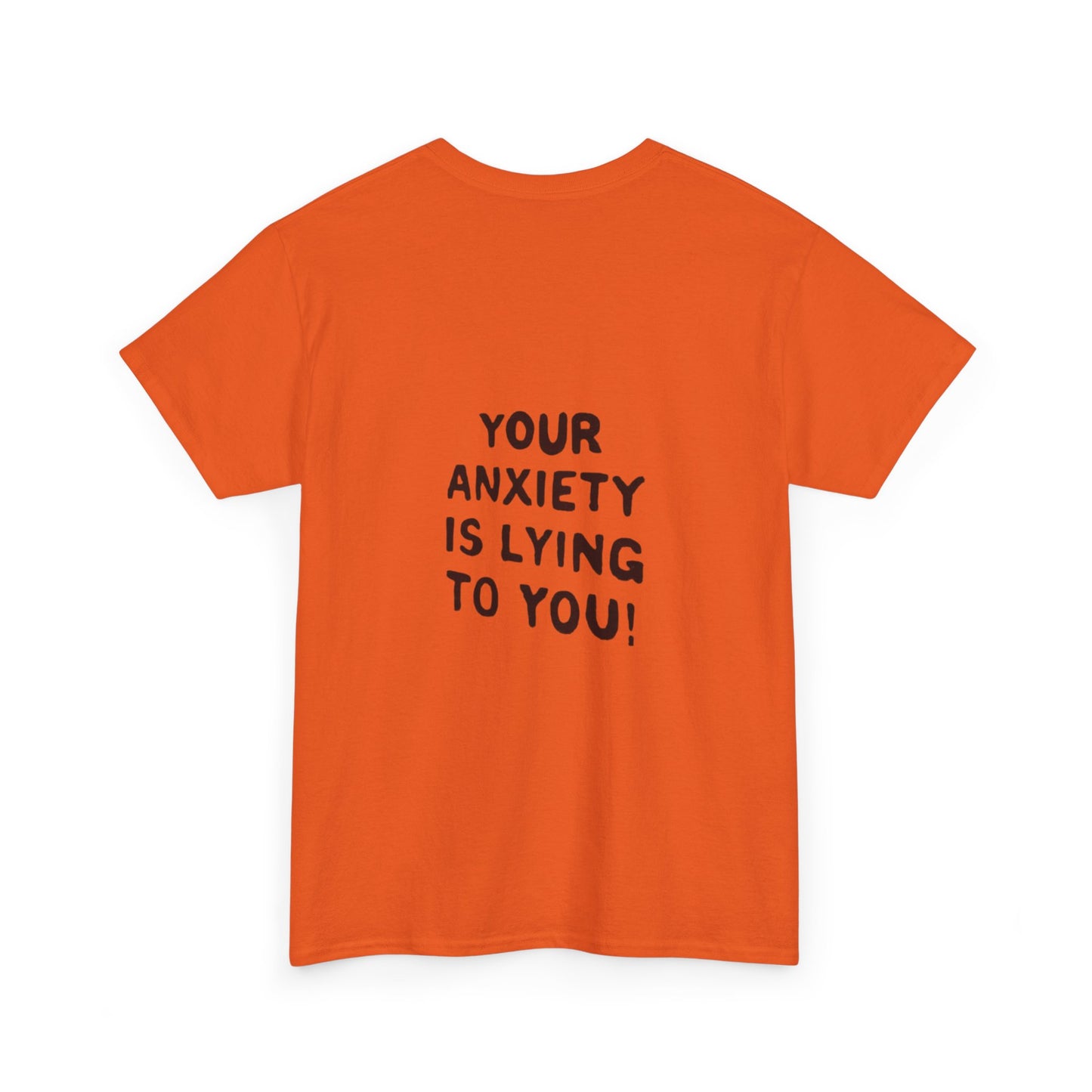 Anxiety Awareness Unisex Tee - Cool & Direct Statement T-shirt