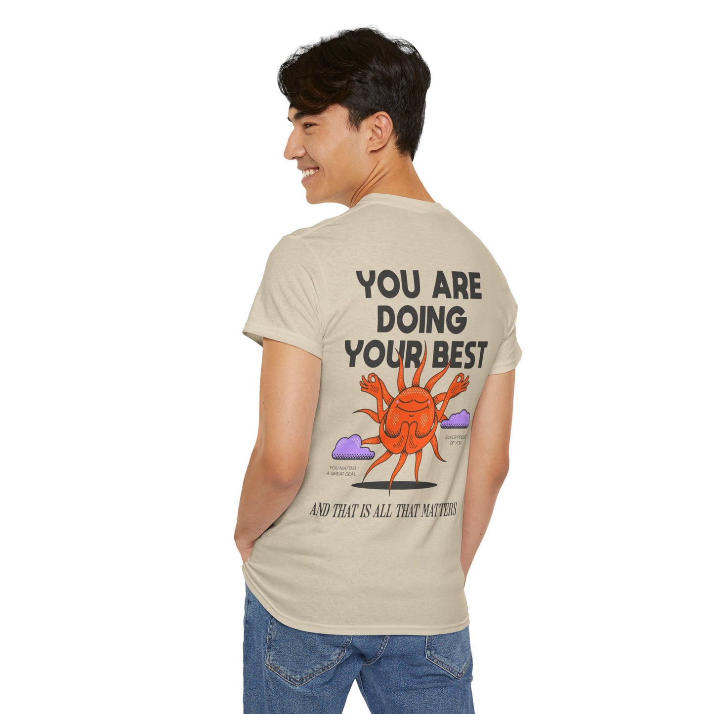 Motivational Tee - ''you are doing your best'' Noted on Sky Design