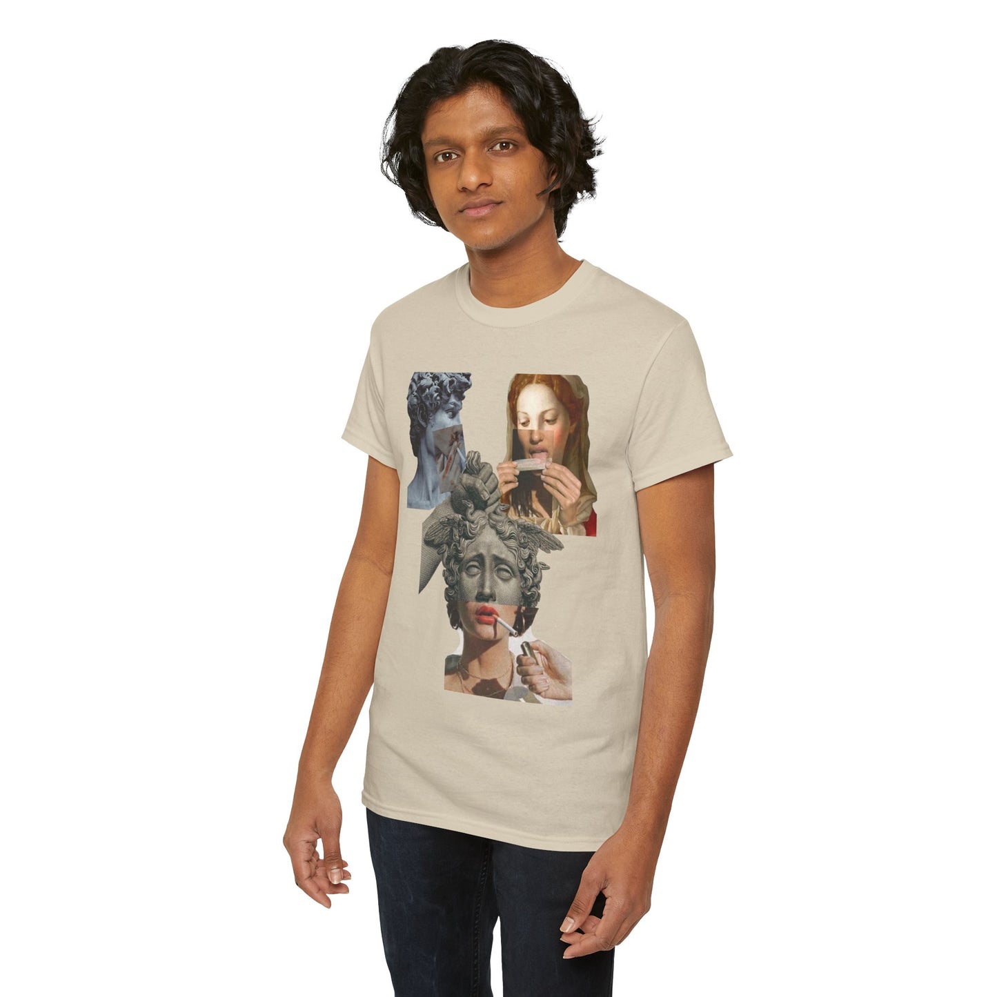 "High Renaissance, Higher Standards" Design Tee - Rolling Through the Ages Cool Shirt