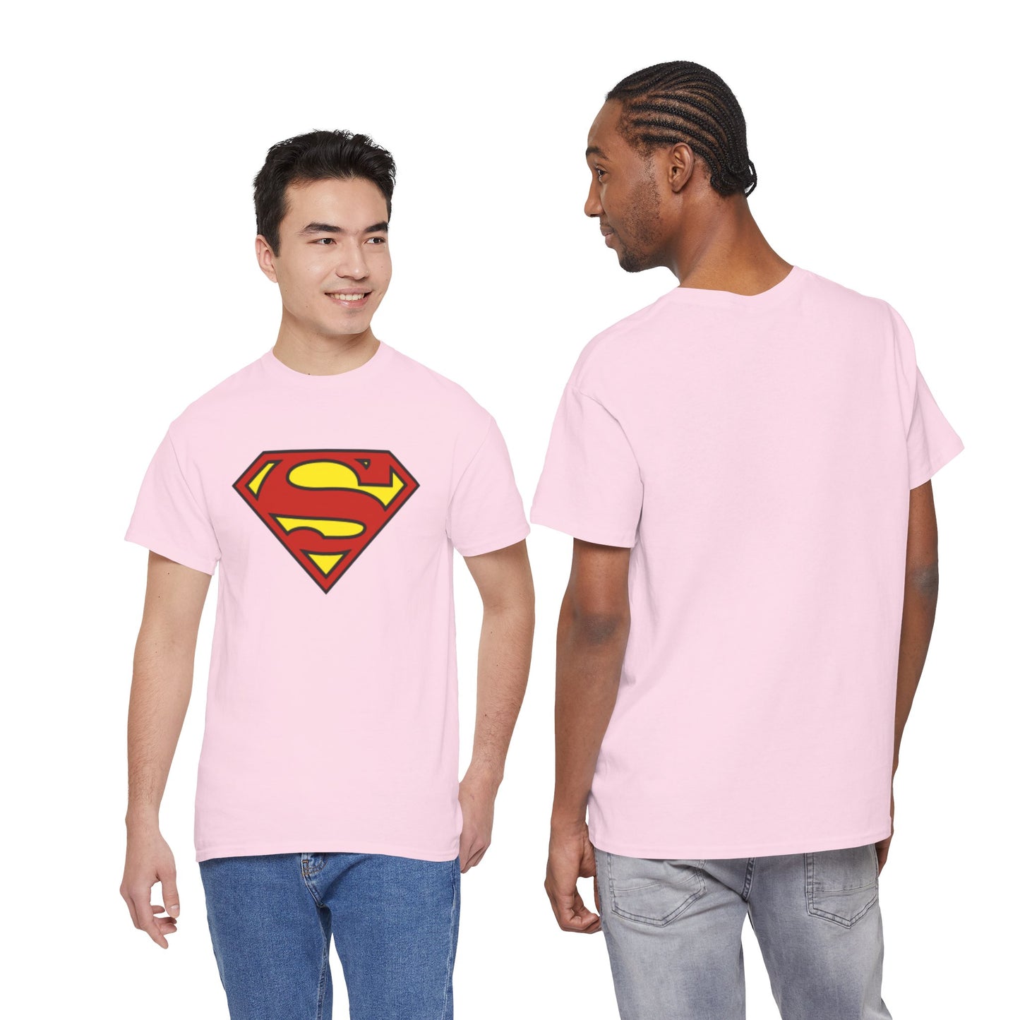Superman Shield Unisex T-Shirt — Classic Red & Yellow Logo Tee