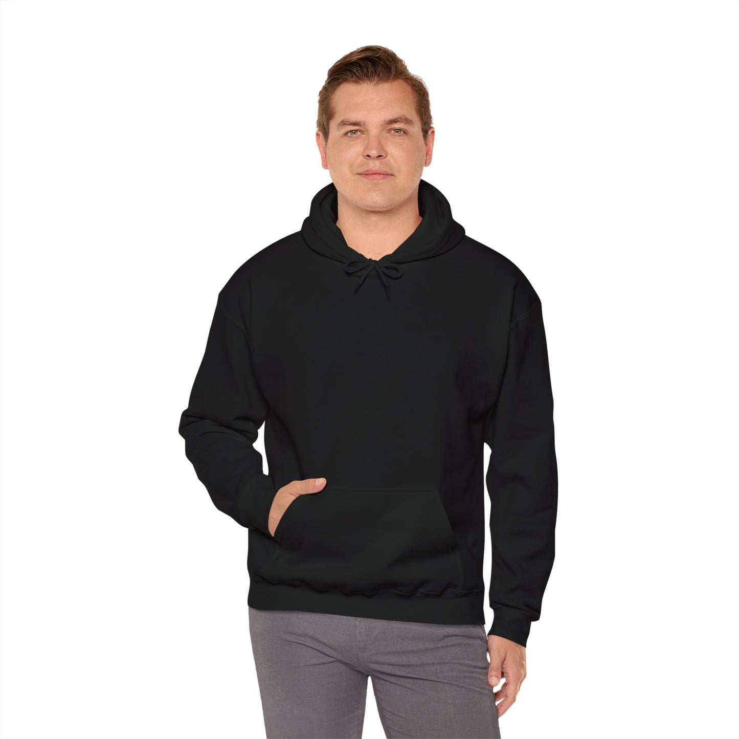 Unisex Cotton Hoodie - Be Addicted to Bettering Yourself Heavy Blend Sweatshirt