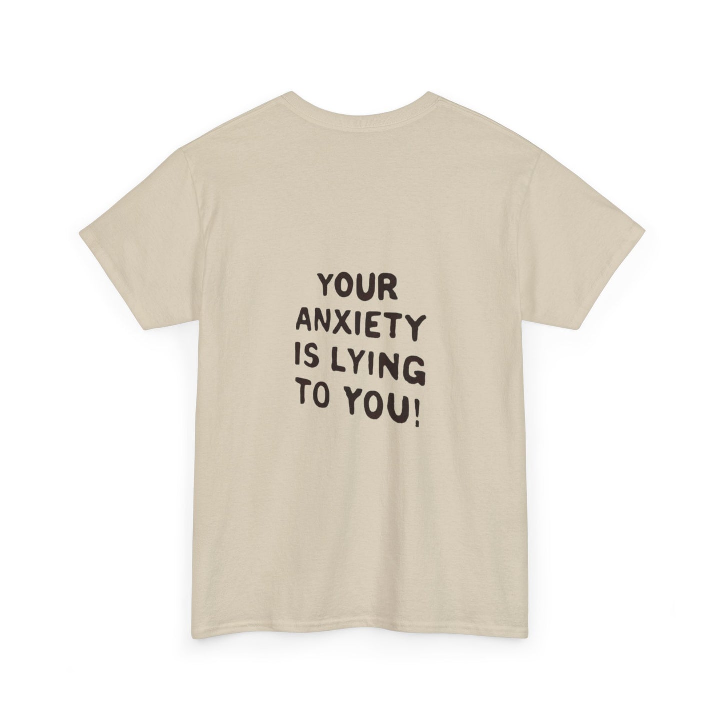 Anxiety Awareness Unisex Tee - Cool & Direct Statement T-shirt