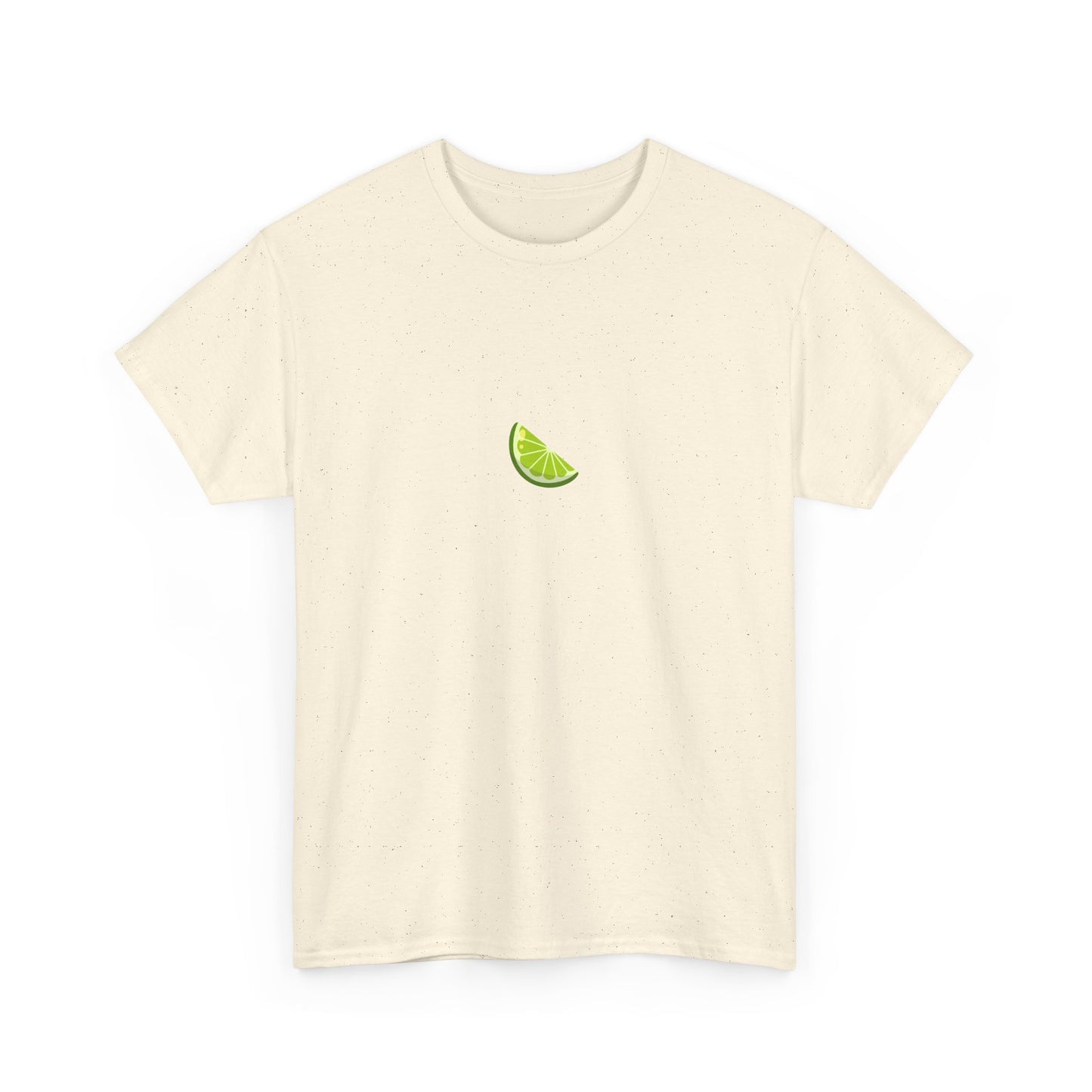 Minimal Lime Embroidered Tee – Fresh & Tangy Summer Shirt