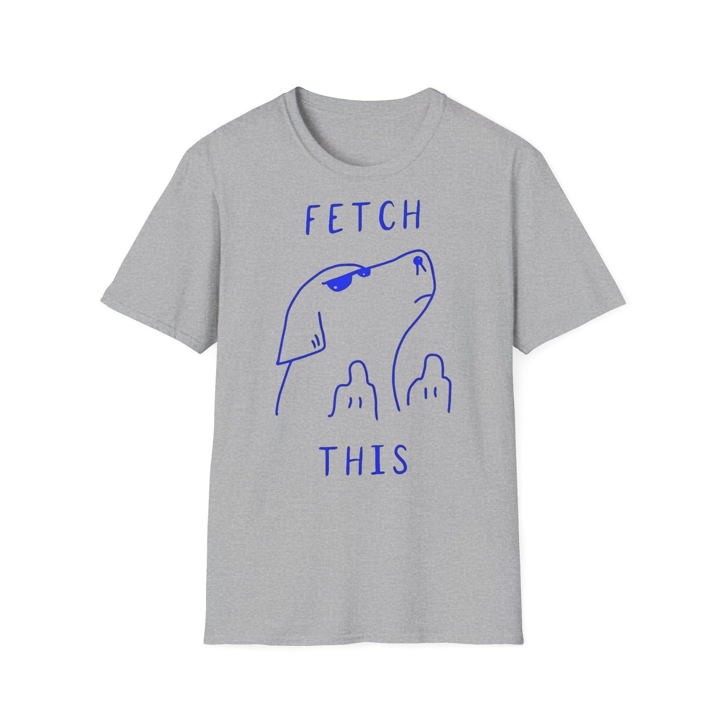 Dog Sunglass Unisex T-Shirt - Fetch This Cool Design