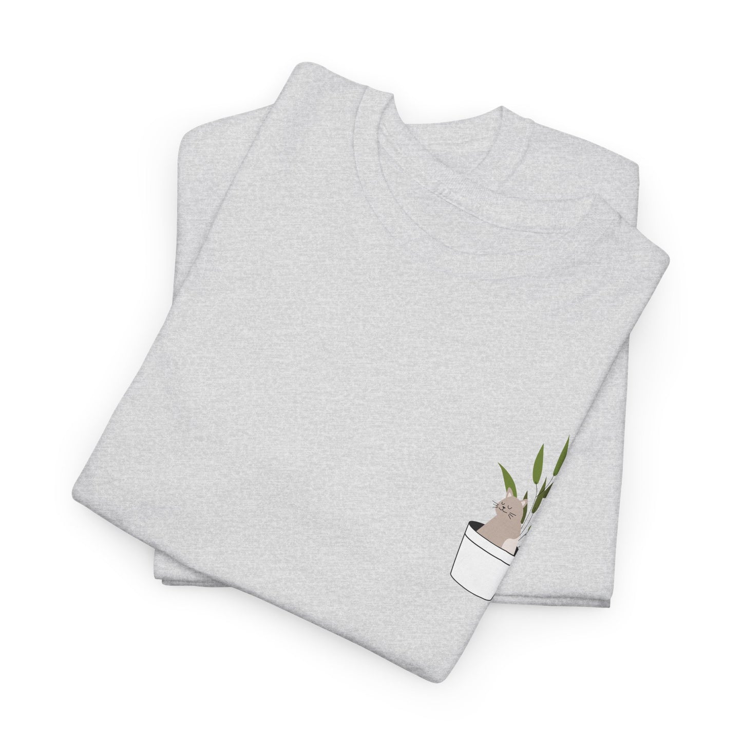 Cat Embroidered Unisex Shirt – Funny & Zen