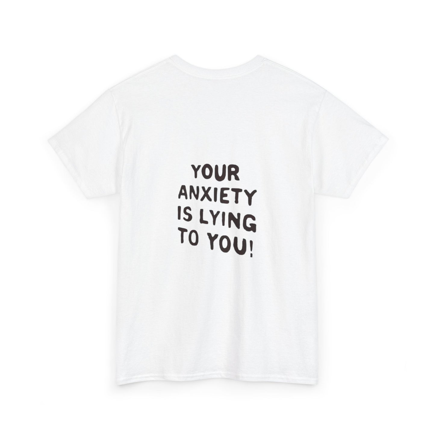 Anxiety Awareness Unisex Tee - Cool & Direct Statement T-shirt