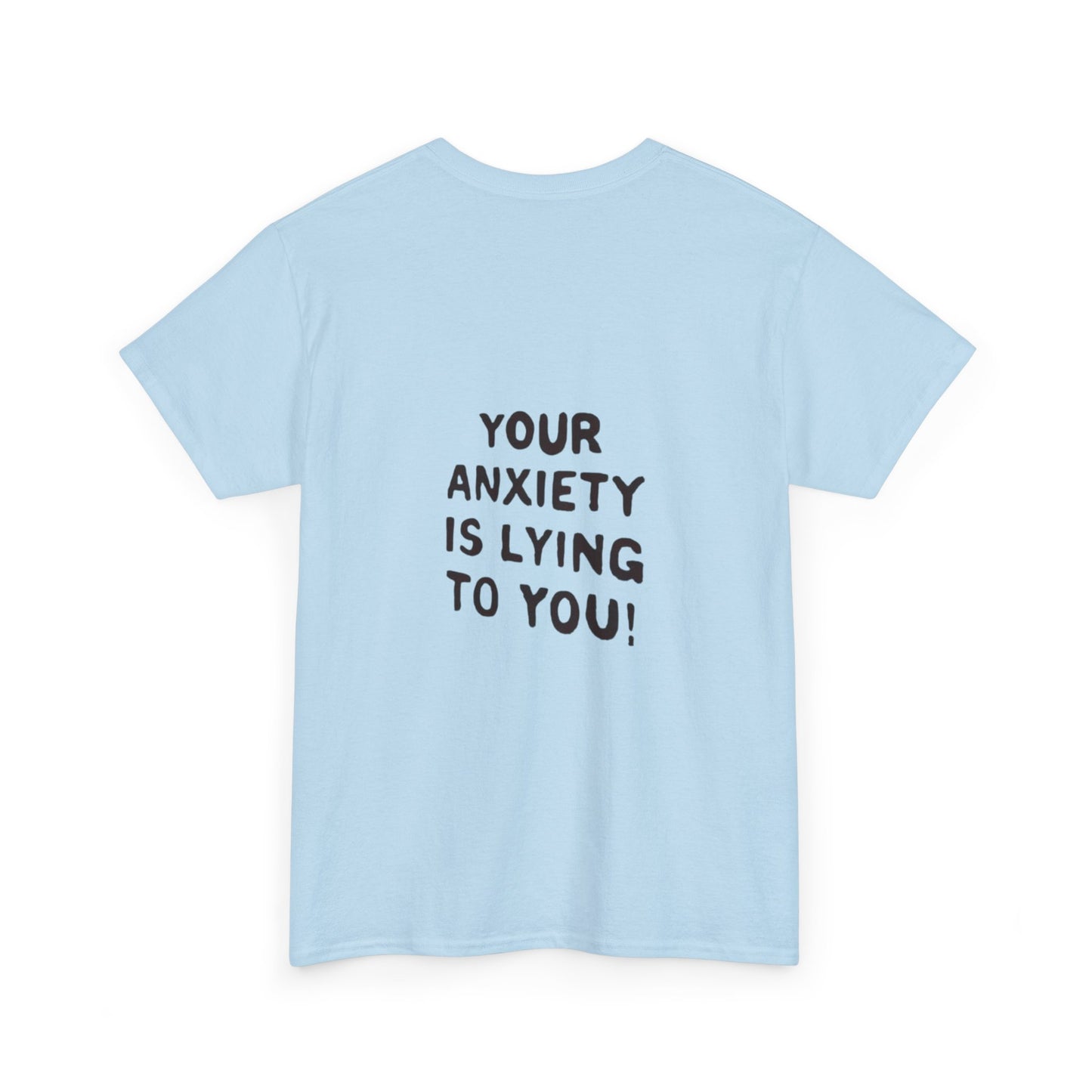Anxiety Awareness Unisex Tee - Cool & Direct Statement T-shirt