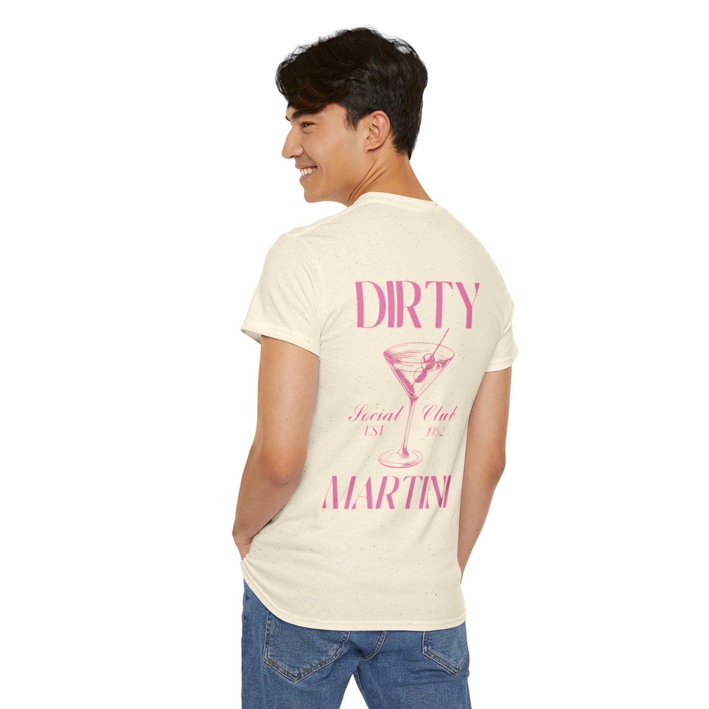 Martini Club Unisex Tee - Cute Cocktail Design
