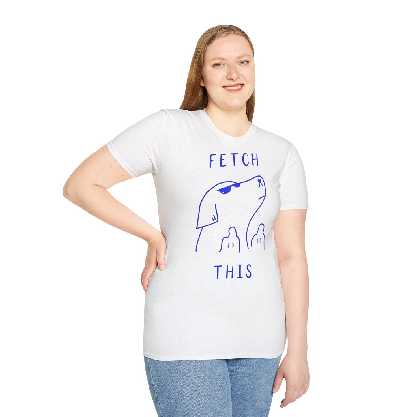 Dog Sunglass Unisex T-Shirt - Fetch This Cool Design