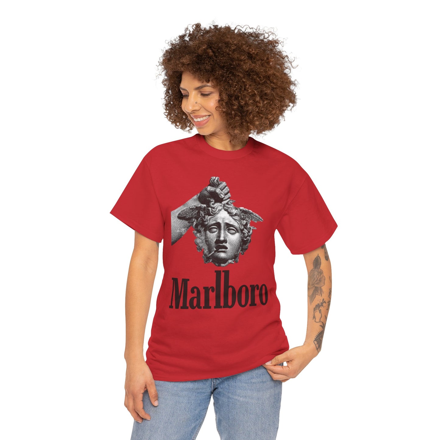 Artistic Marlboro Design - Unisex Cool Shirt Design
