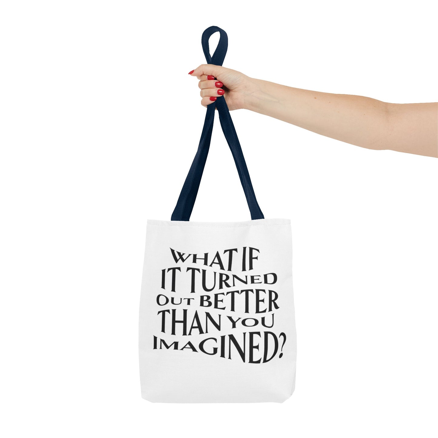 Cute & Minimalist Glass Design Tote Bag - What If It Turned Out Better Than You Imagined?