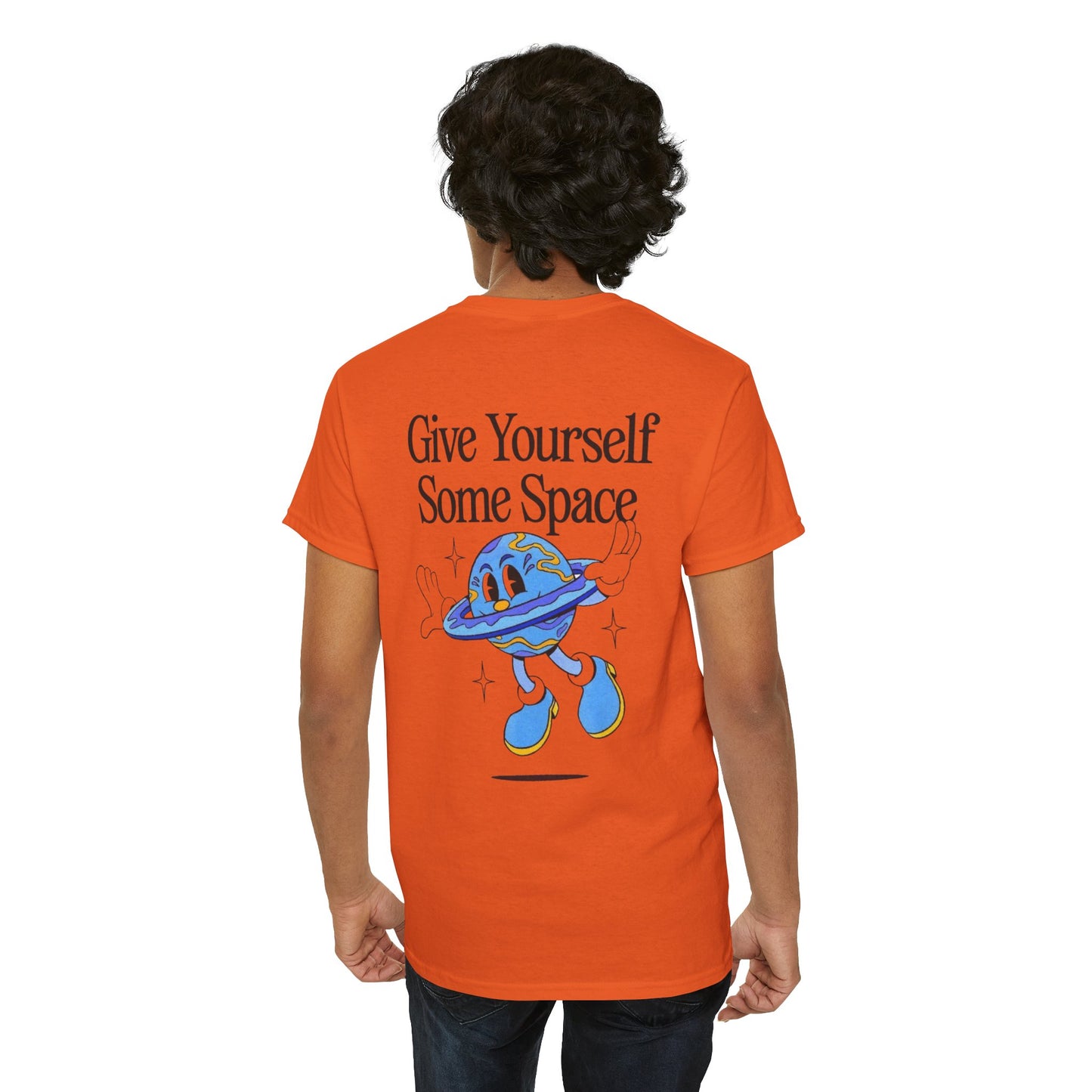 Cute Space Print Unisex Tee - Give Yourself Some Space Design
