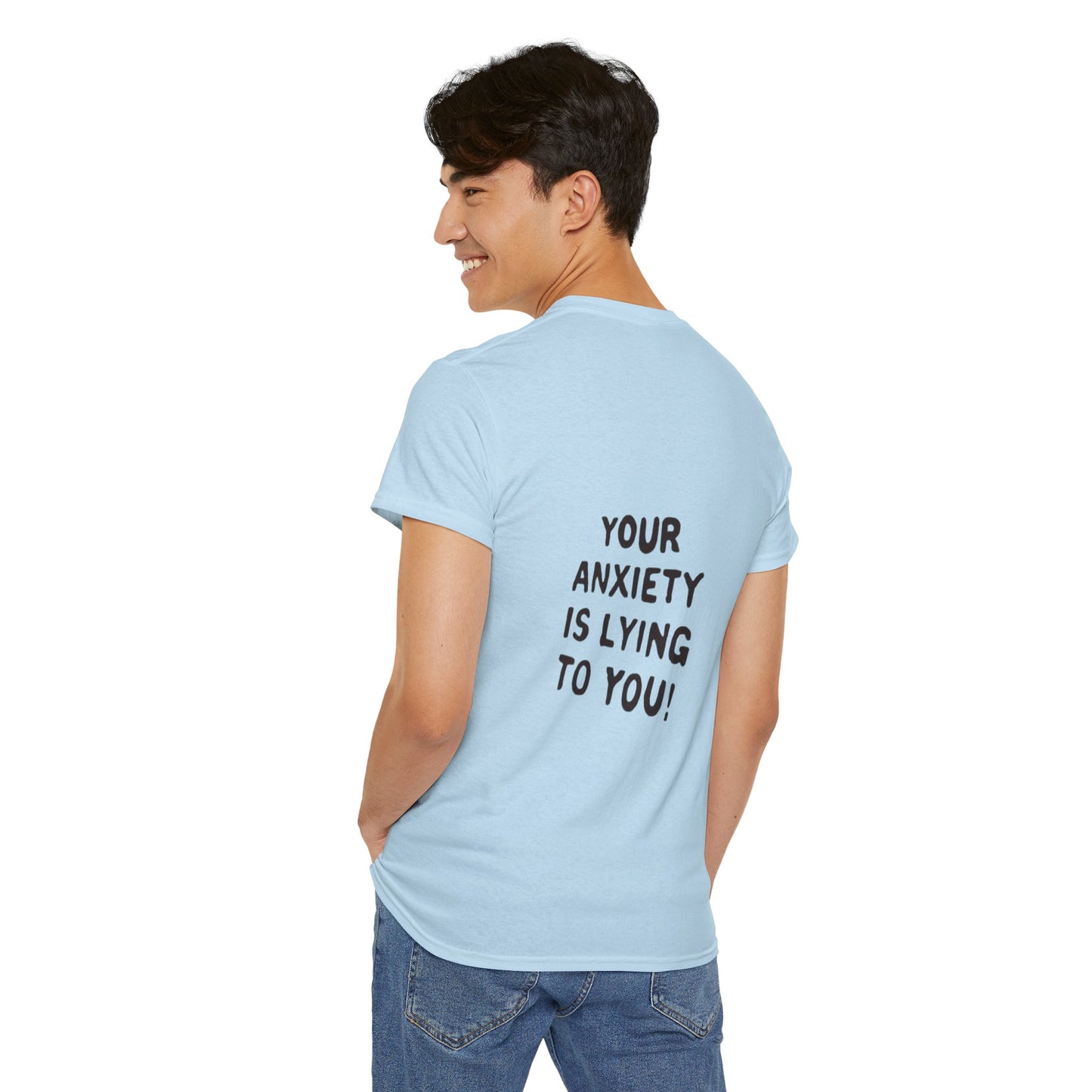 Anxiety Awareness Unisex Tee - Cool & Direct Statement T-shirt
