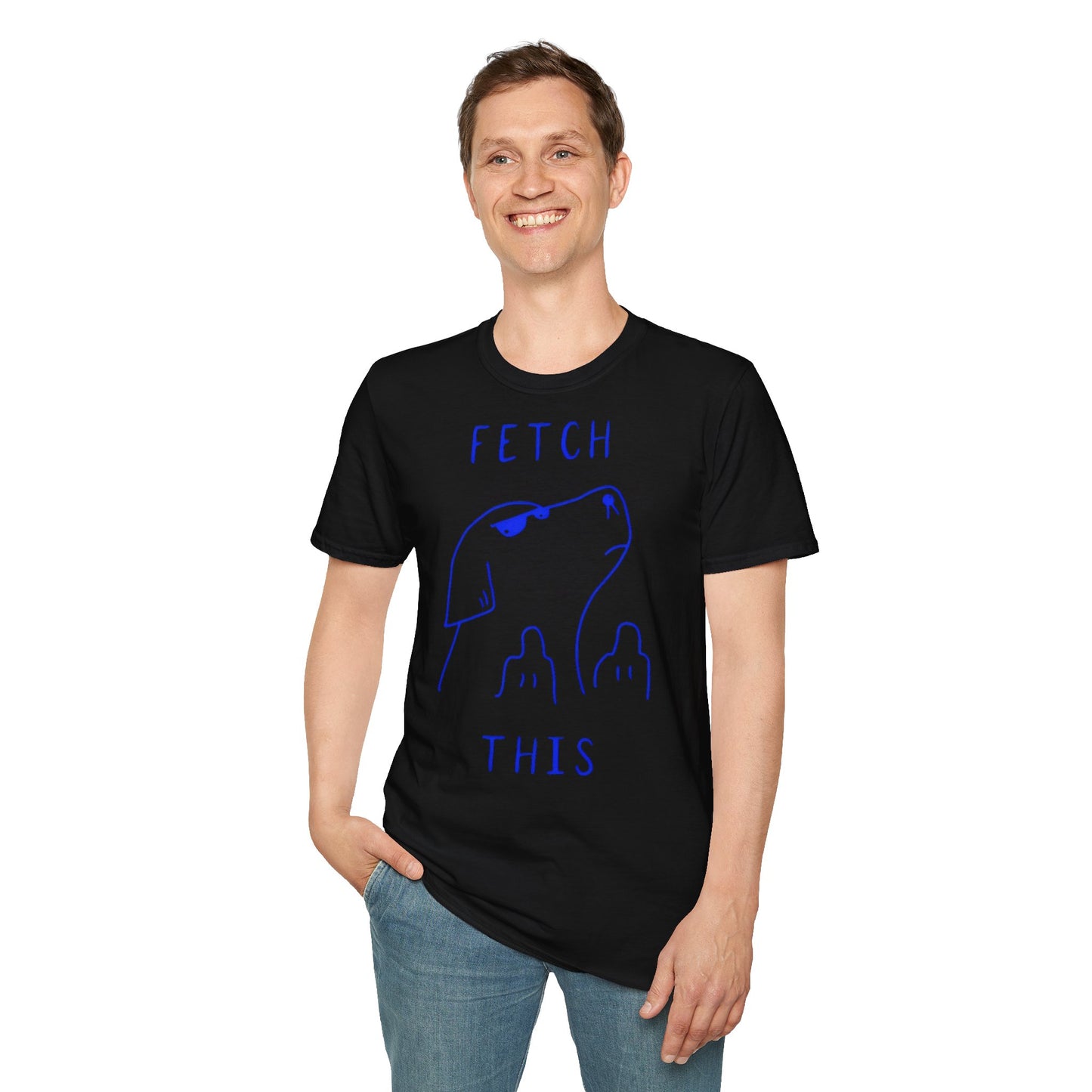 Dog Sunglass Unisex T-Shirt - Fetch This Cool Design