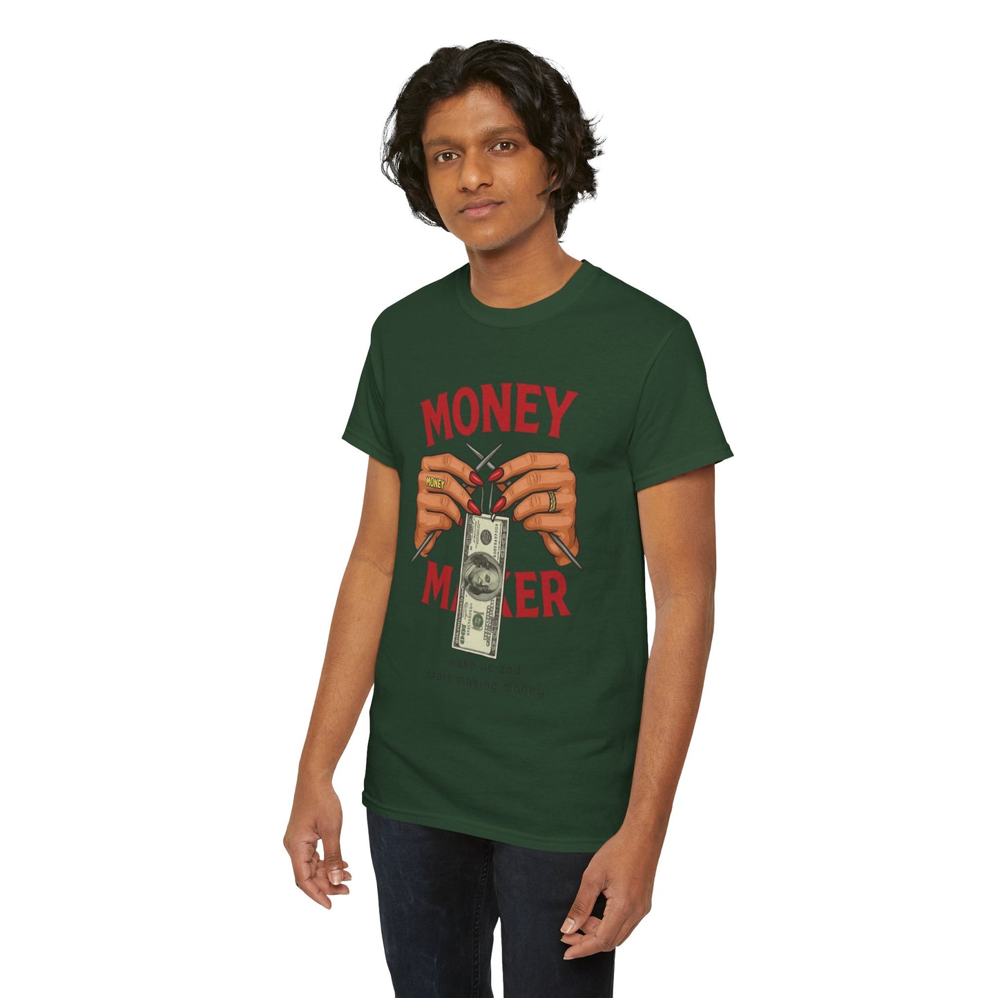 Manifesting Money Maker Tee - Unisex Cool Shirt Design