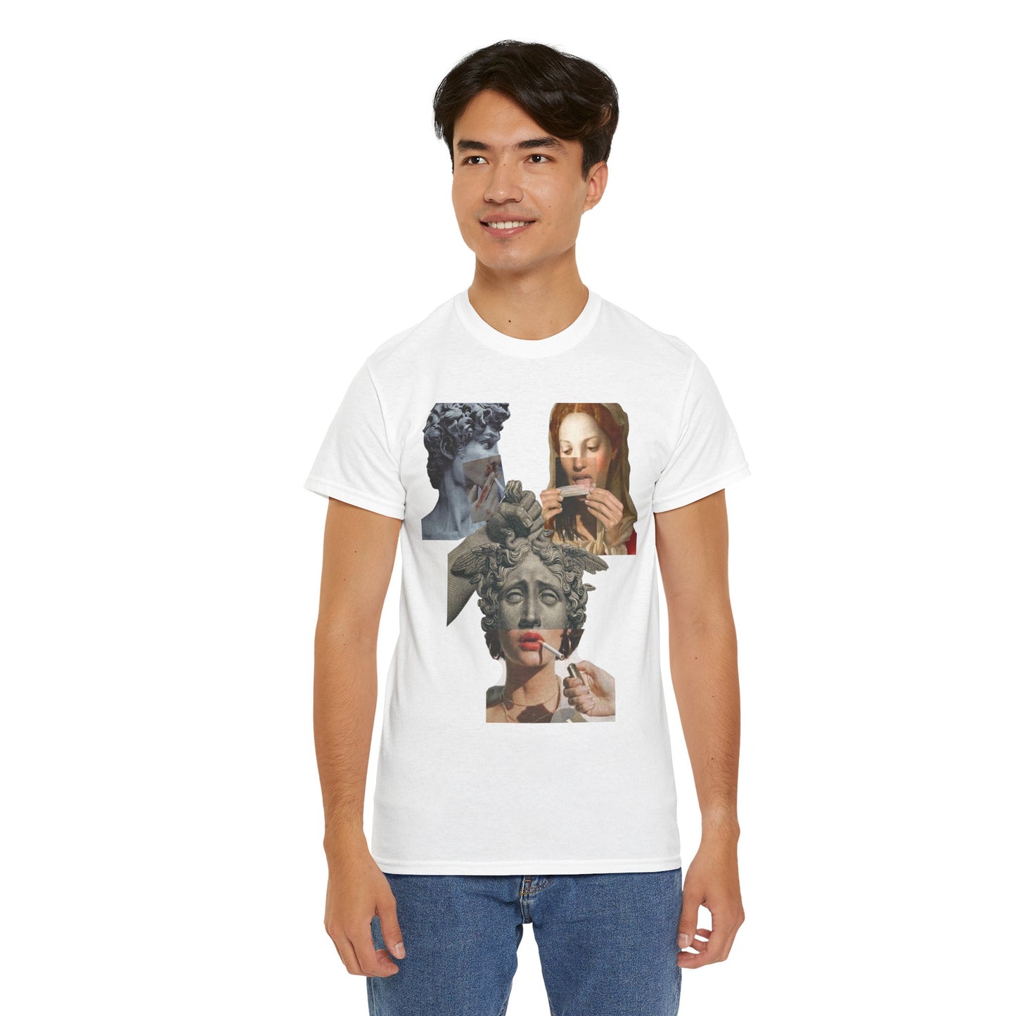 "High Renaissance, Higher Standards" Design Tee - Rolling Through the Ages Cool Shirt