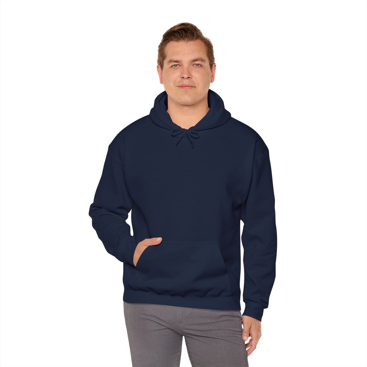 Unisex Cotton Hoodie - Be Addicted to Bettering Yourself Heavy Blend Sweatshirt
