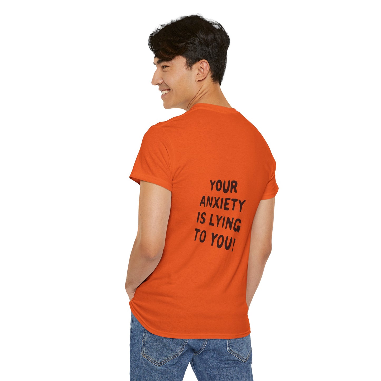 Anxiety Awareness Unisex Tee - Cool & Direct Statement T-shirt