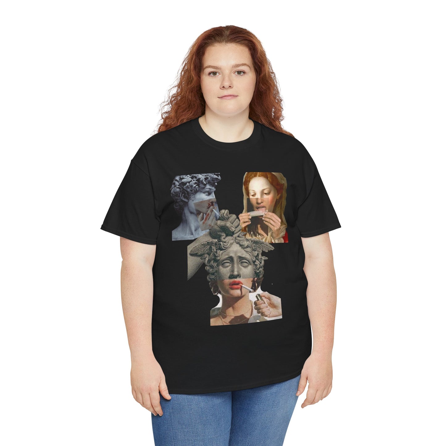 "High Renaissance, Higher Standards" Design Tee - Rolling Through the Ages Cool Shirt