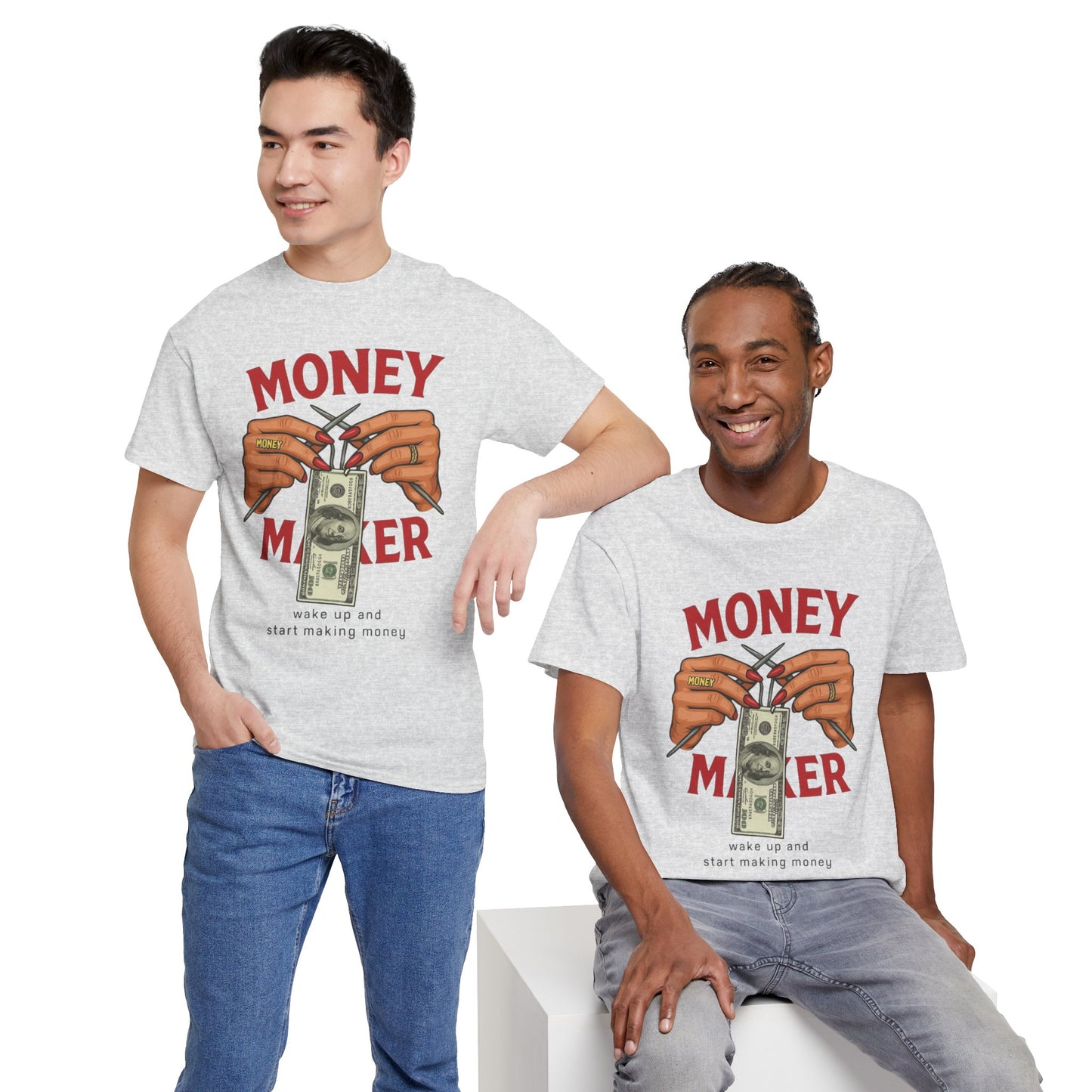 Manifesting Money Maker Tee - Unisex Cool Shirt Design