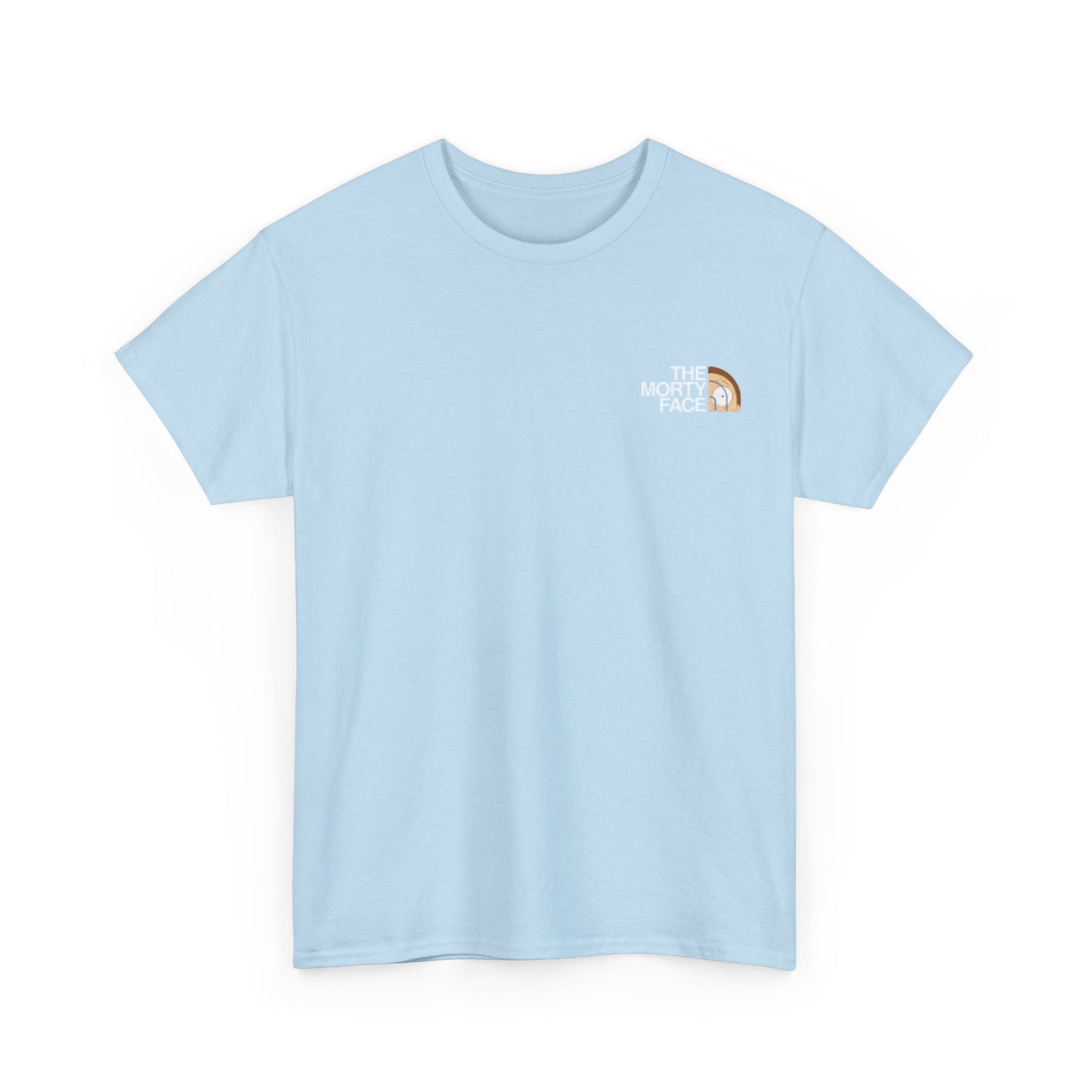 Funny T-Shirt Design - The Morty Face Unisex Heavy Cotton Tee