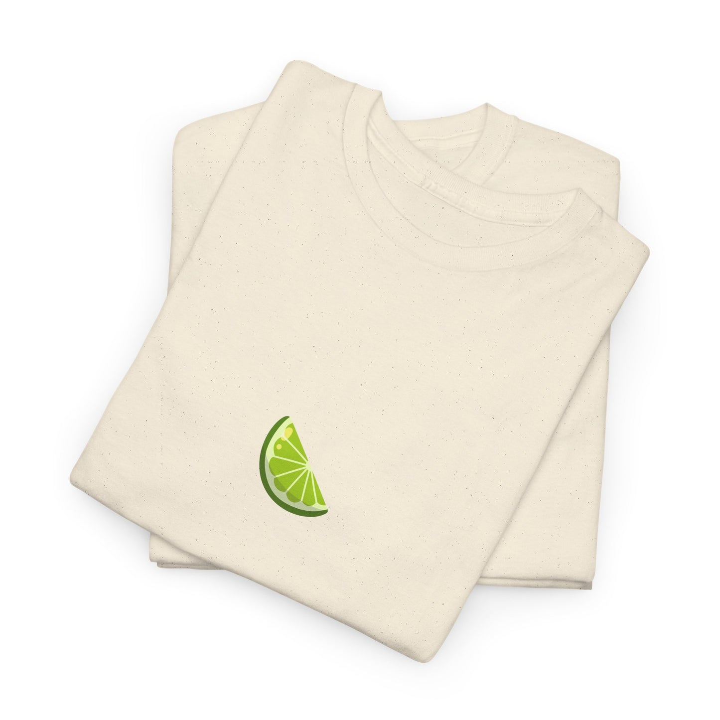 Minimal Lime Embroidered Tee – Fresh & Tangy Summer Shirt