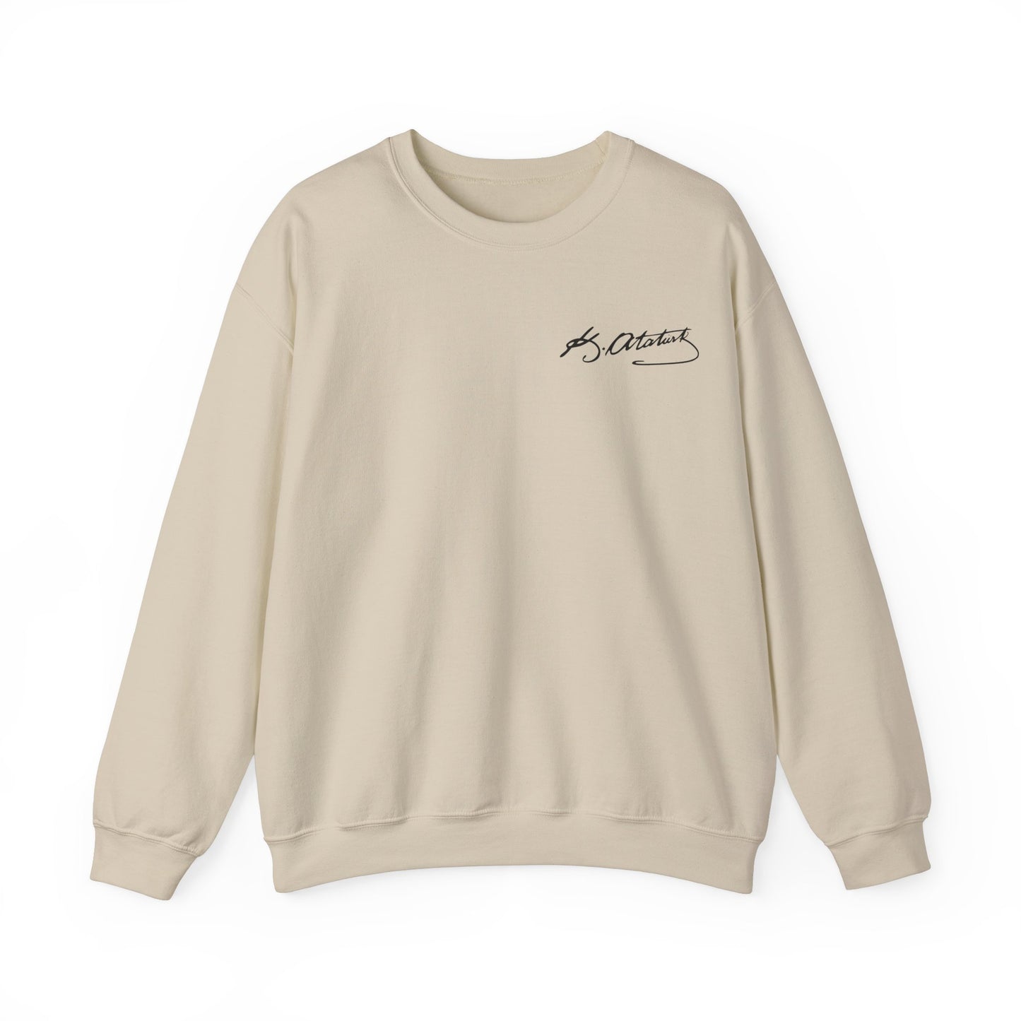 ATA Heritage - Unisex Heavy Blend™ Crewneck Sweatshirt with Signature of Father of Turks