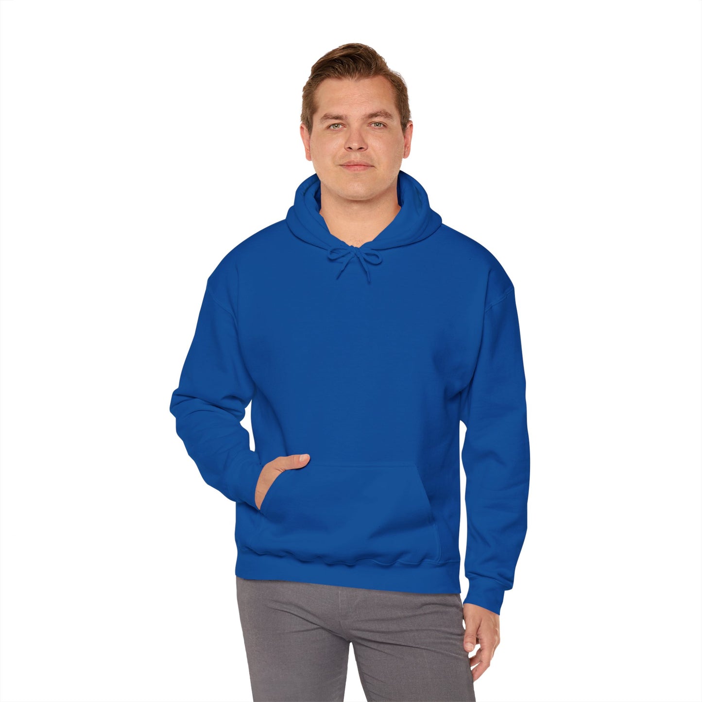 Unisex Cotton Hoodie - Be Addicted to Bettering Yourself Heavy Blend Sweatshirt