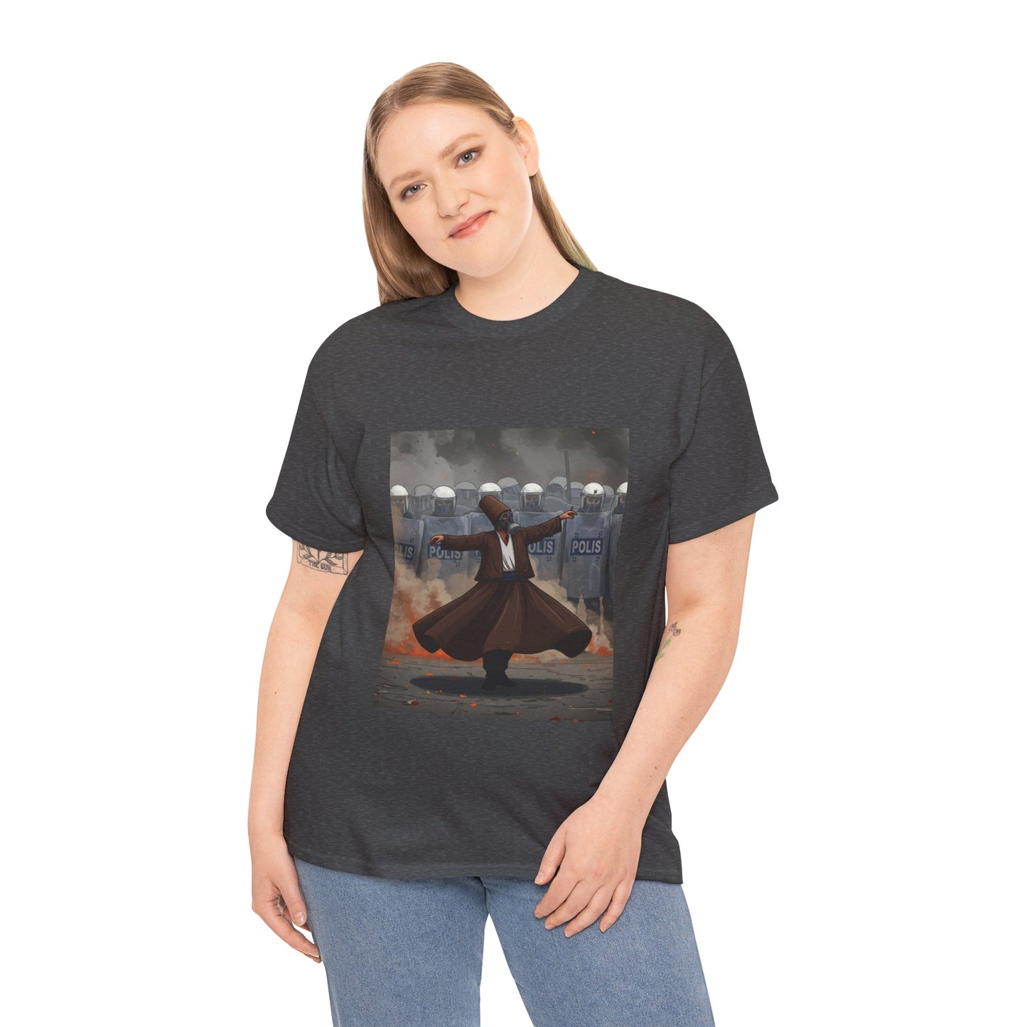 ATA Heritage - Whirling Dervish Resistance T-Shirt, A Powerful Blend of Spirituality and Protest