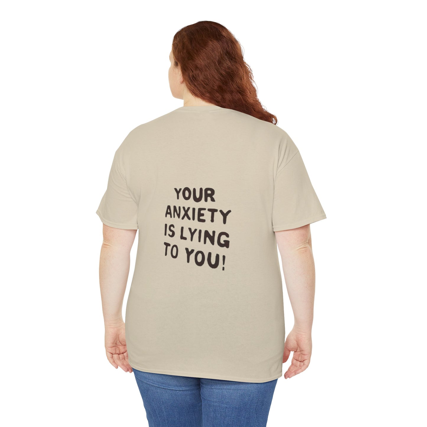 Anxiety Awareness Unisex Tee - Cool & Direct Statement T-shirt
