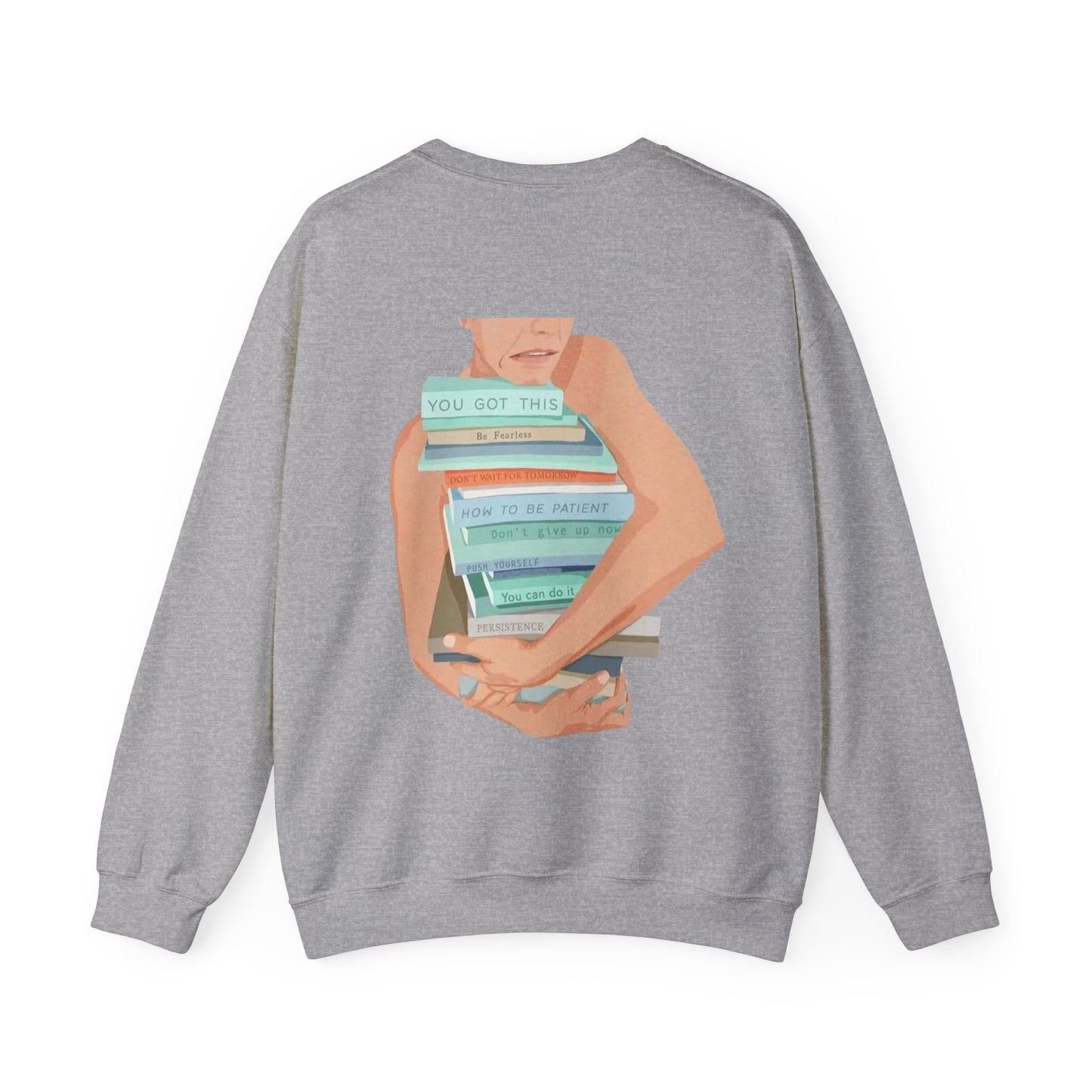 Persistence & Patience – Motivational Typography Sweatshirt