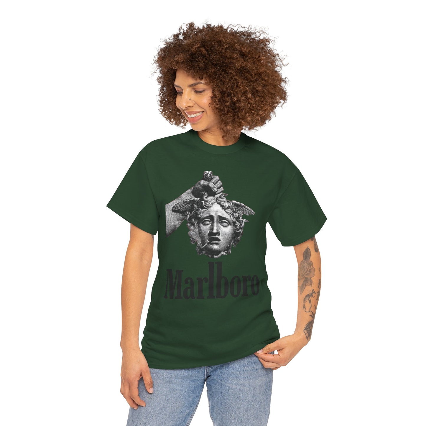 Artistic Marlboro Design - Unisex Cool Shirt Design