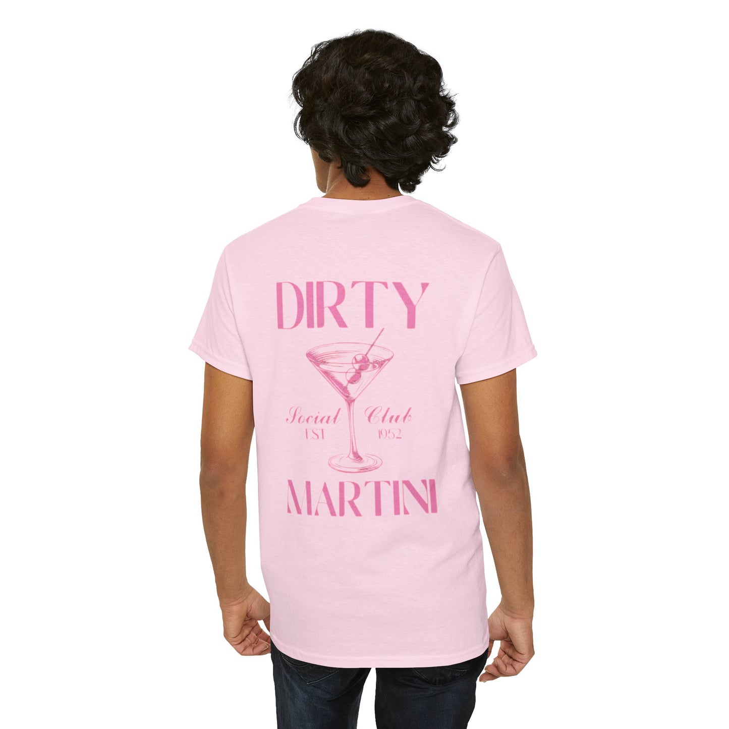 Martini Club Unisex Tee - Cute Cocktail Design
