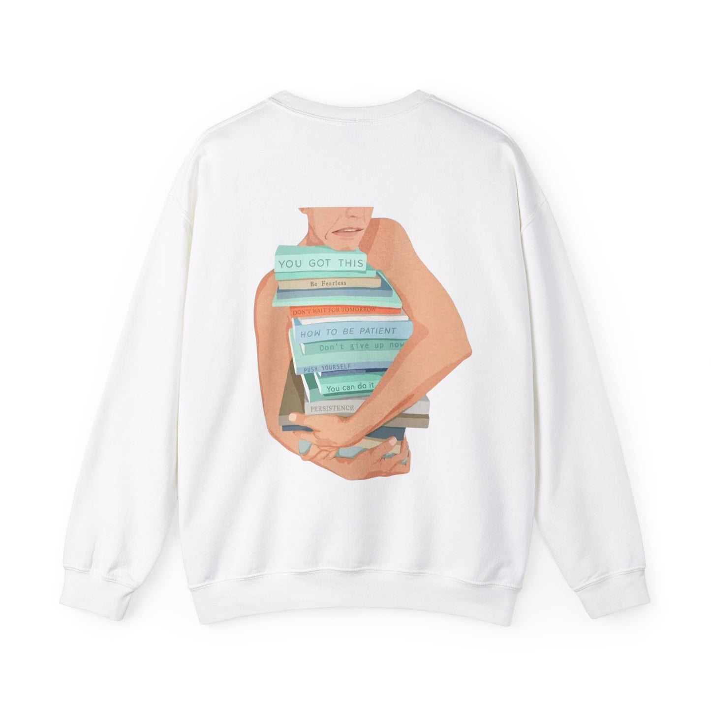 Persistence & Patience – Motivational Typography Sweatshirt