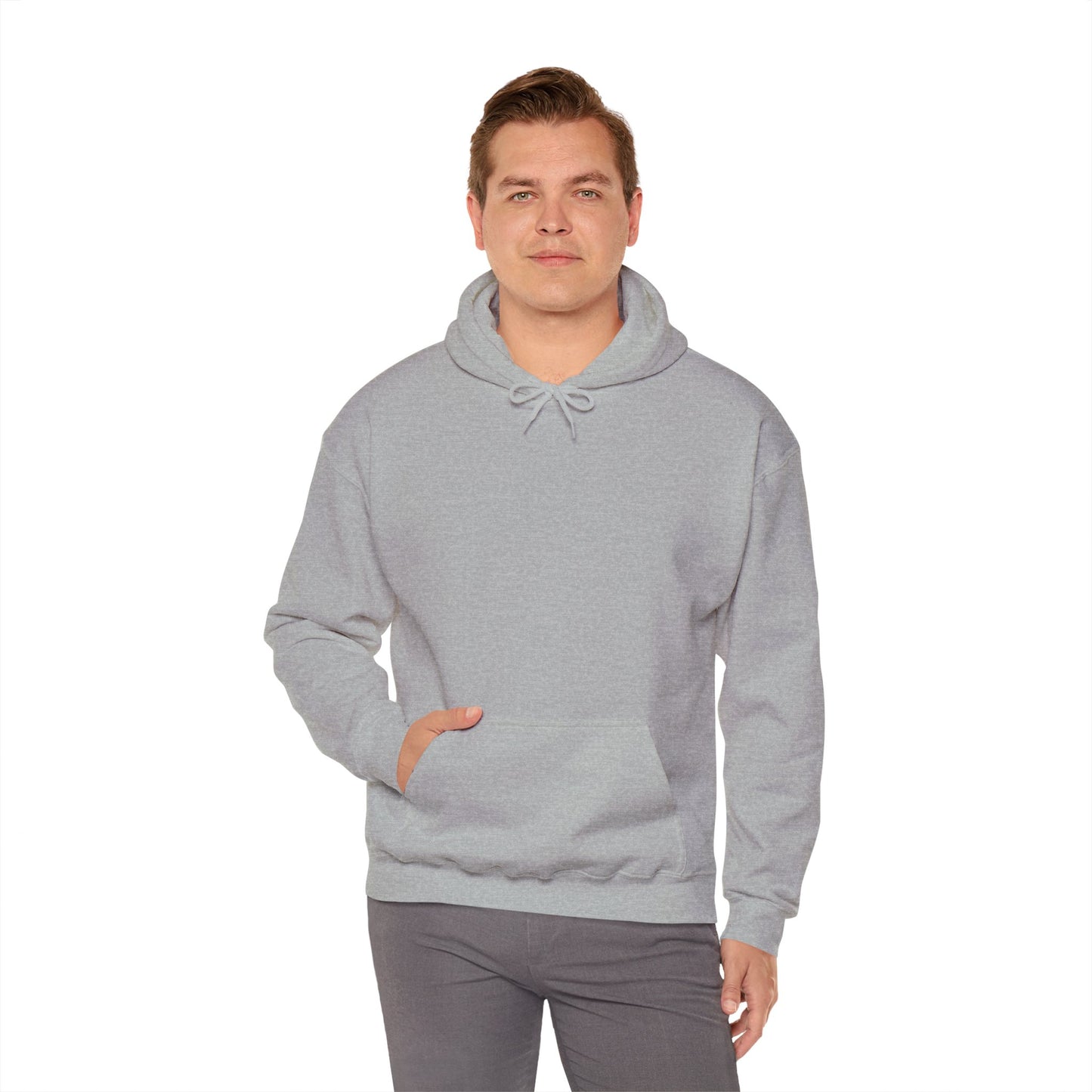 Unisex Cotton Hoodie - Be Addicted to Bettering Yourself Heavy Blend Sweatshirt