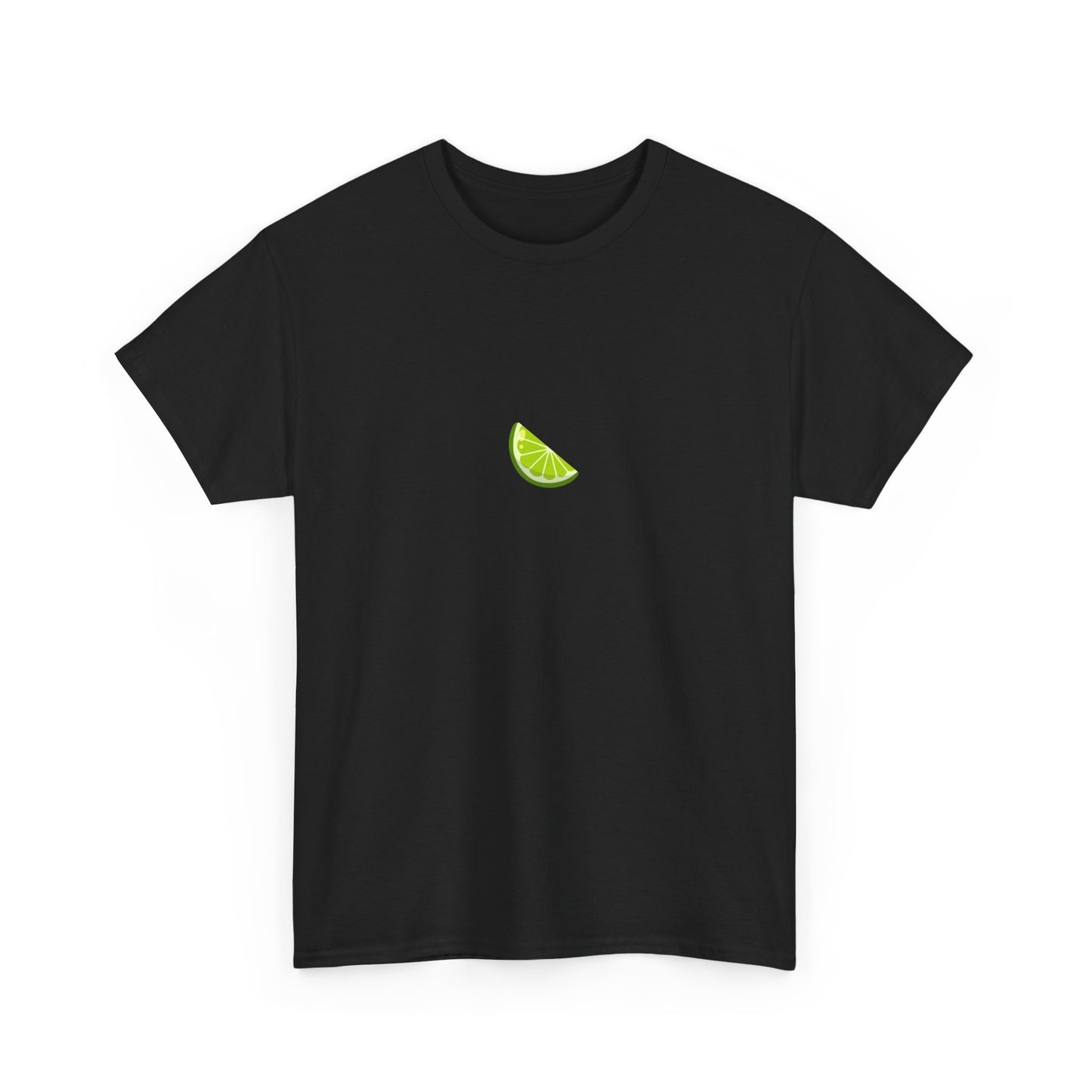 Minimal Lime Embroidered Tee – Fresh & Tangy Summer Shirt