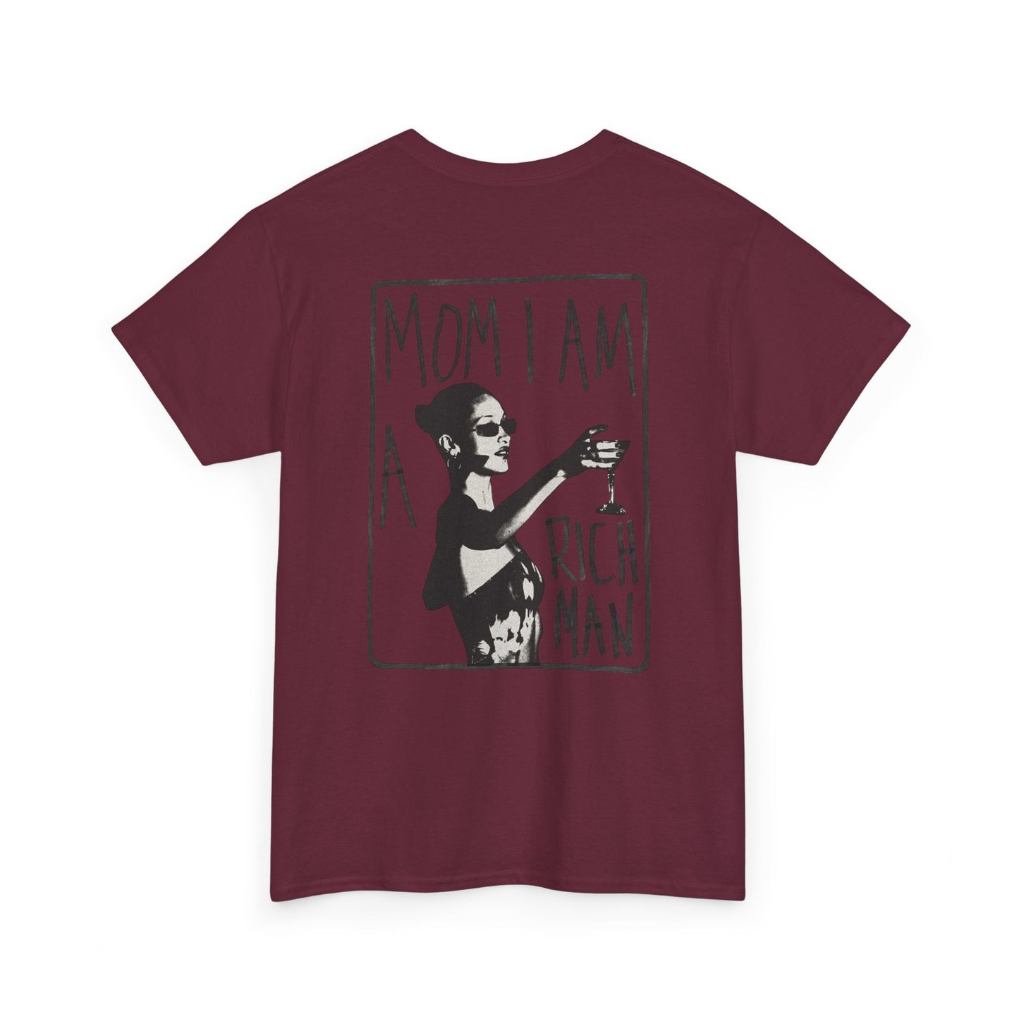Cute Unisex T-Shirt - 'mom, i am rich man' Design