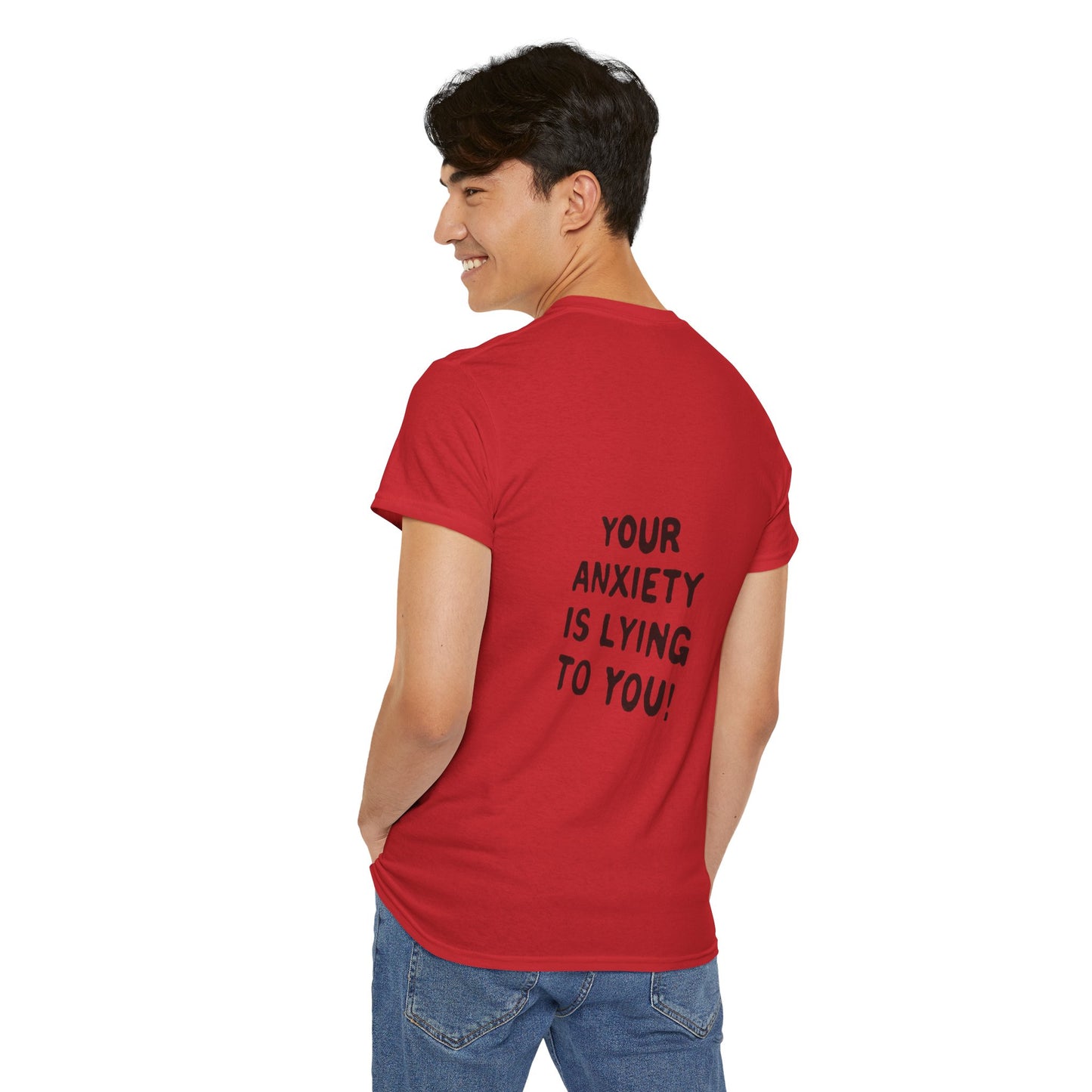 Anxiety Awareness Unisex Tee - Cool & Direct Statement T-shirt