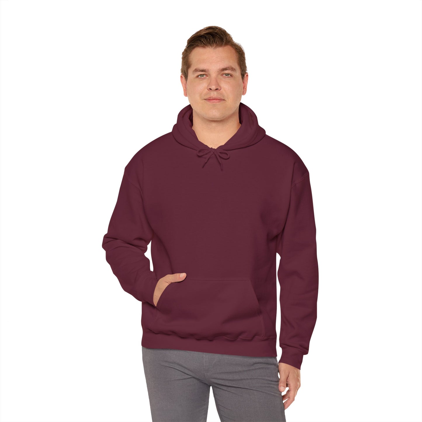 Unisex Cotton Hoodie - Be Addicted to Bettering Yourself Heavy Blend Sweatshirt