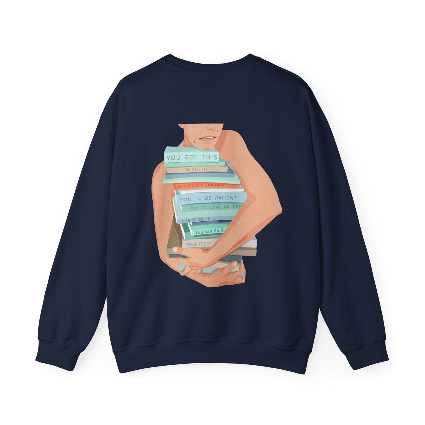 Persistence & Patience – Motivational Typography Sweatshirt
