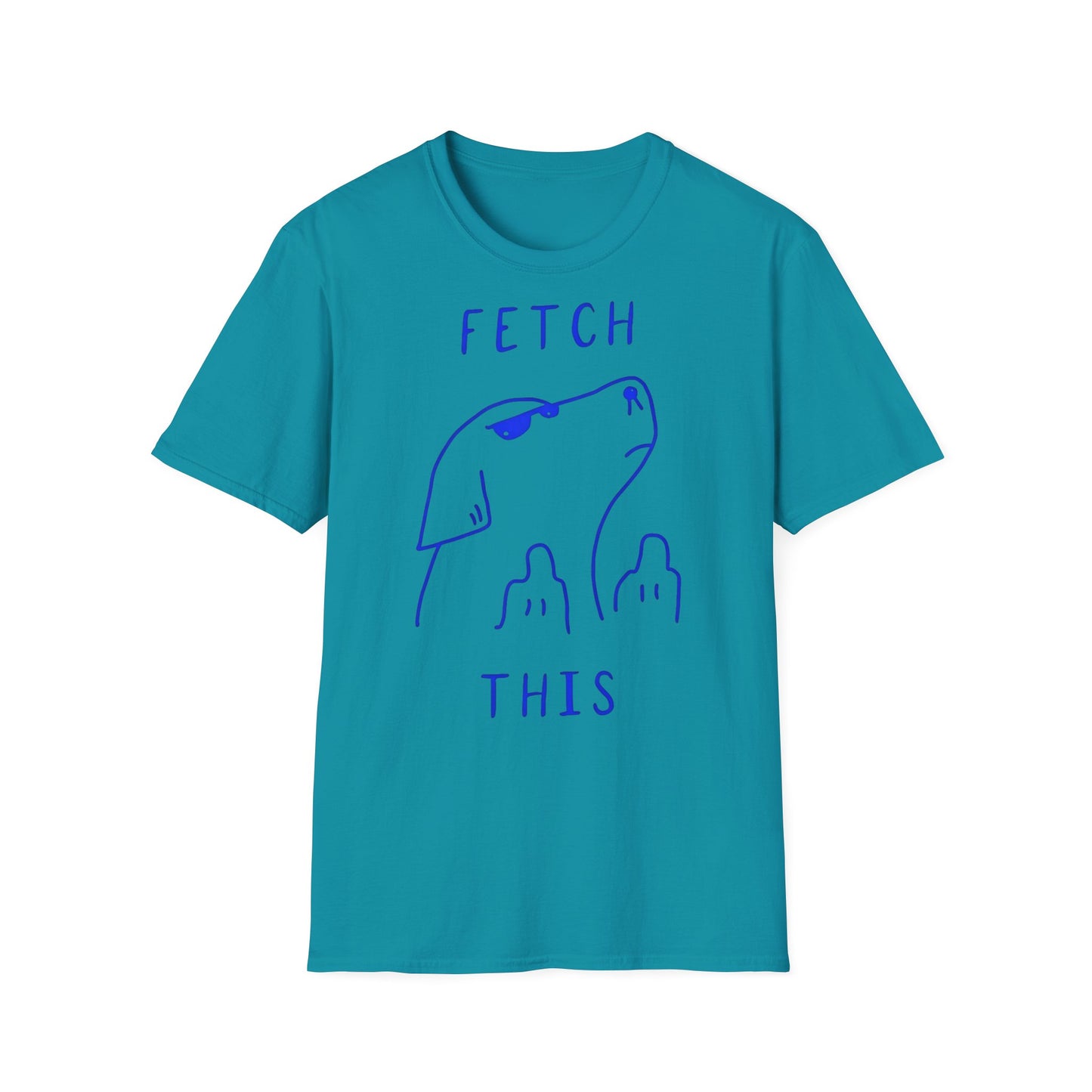 Dog Sunglass Unisex T-Shirt - Fetch This Cool Design